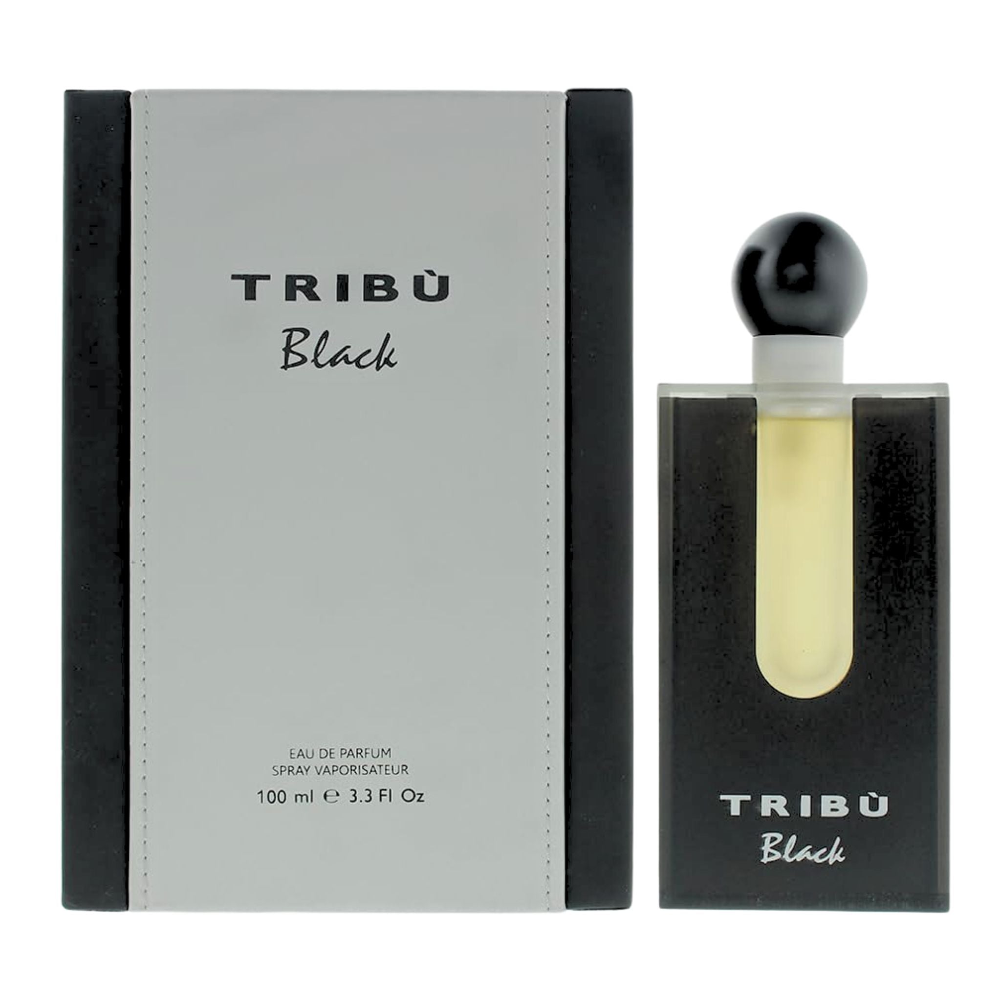 Tribu Black 3.3oz Men EDP Spray by Benetton