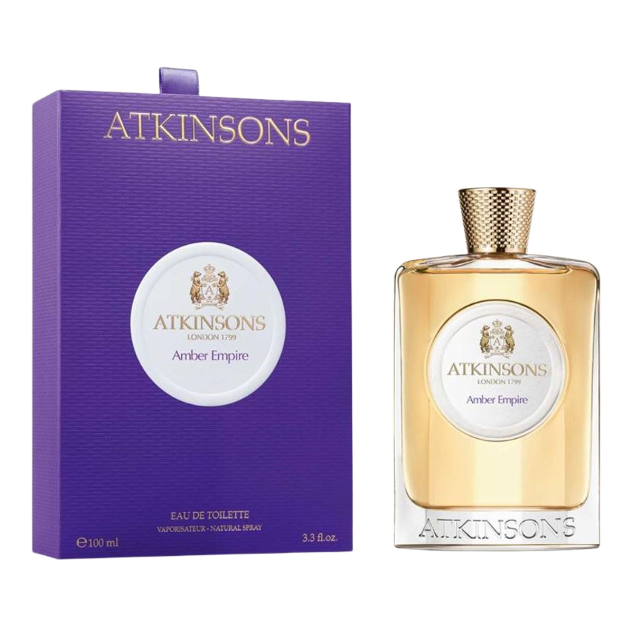 Atkinson Amber Empire 3.3oz Women Unisex EDT Spray by Atkinsons