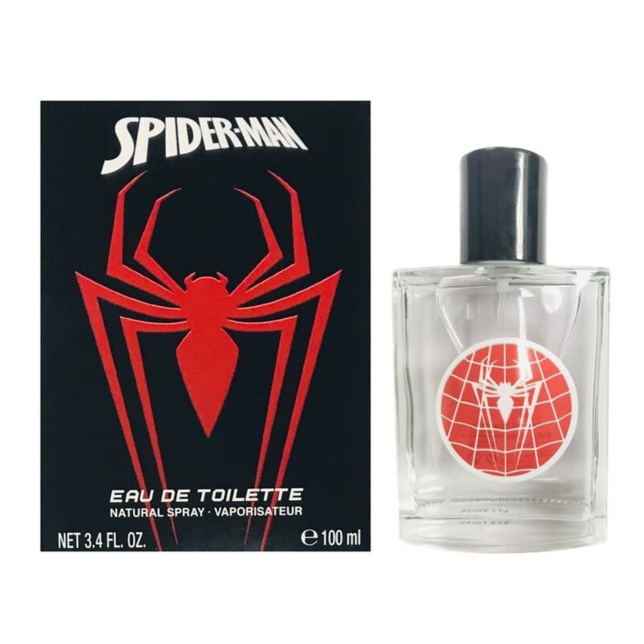 Spider-Man Black 3.4oz Kids EDT Spray by Air Val