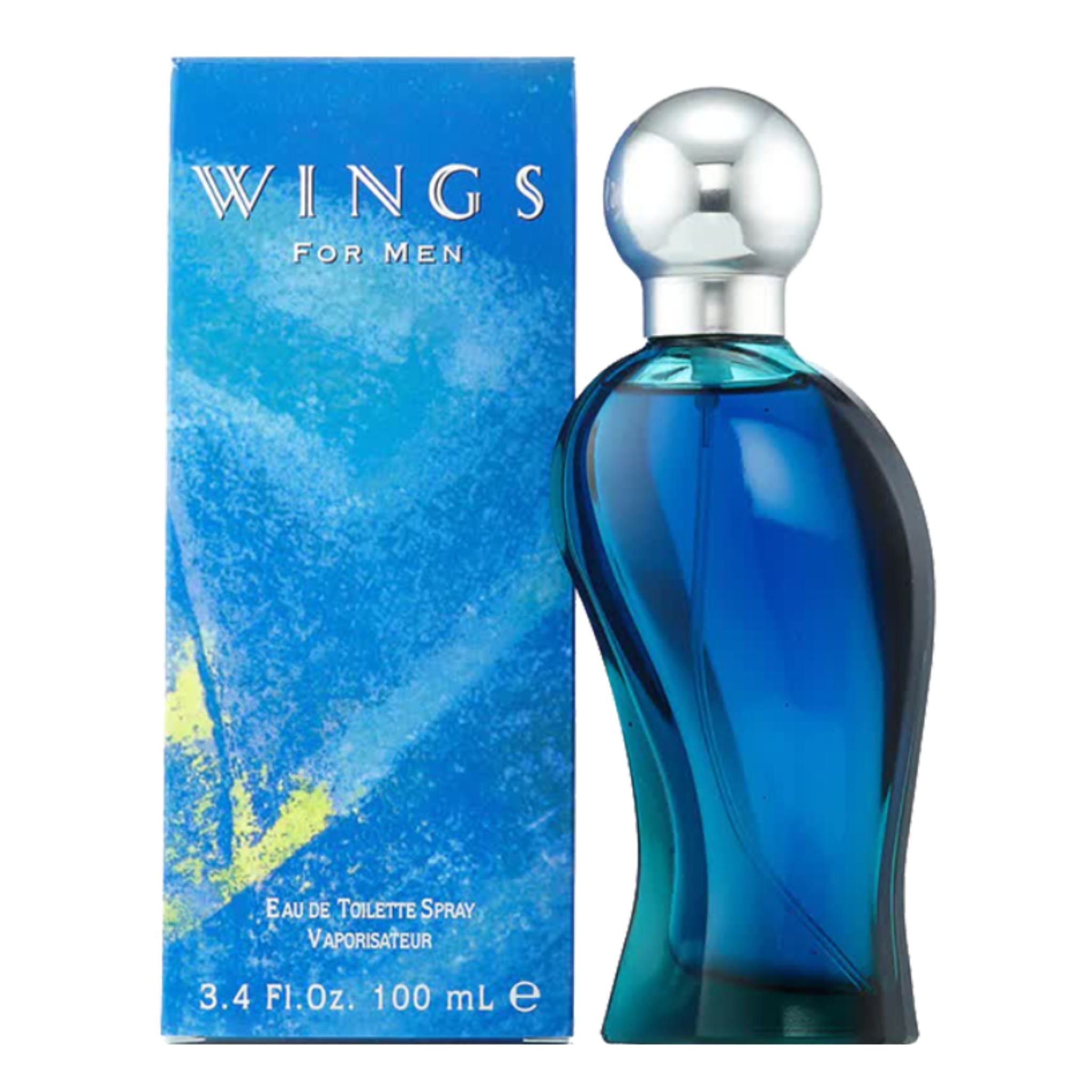Giorgio Beverly Hill Wings 3.4oz Men EDT Spray by Giorgio Beverly Hills