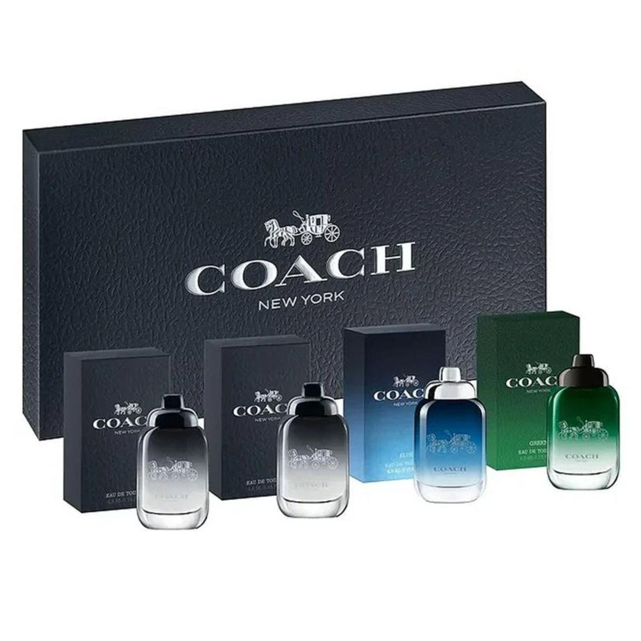 Coach Mini 4-Piece Set 0.15oz Men EDP Splash by Coach