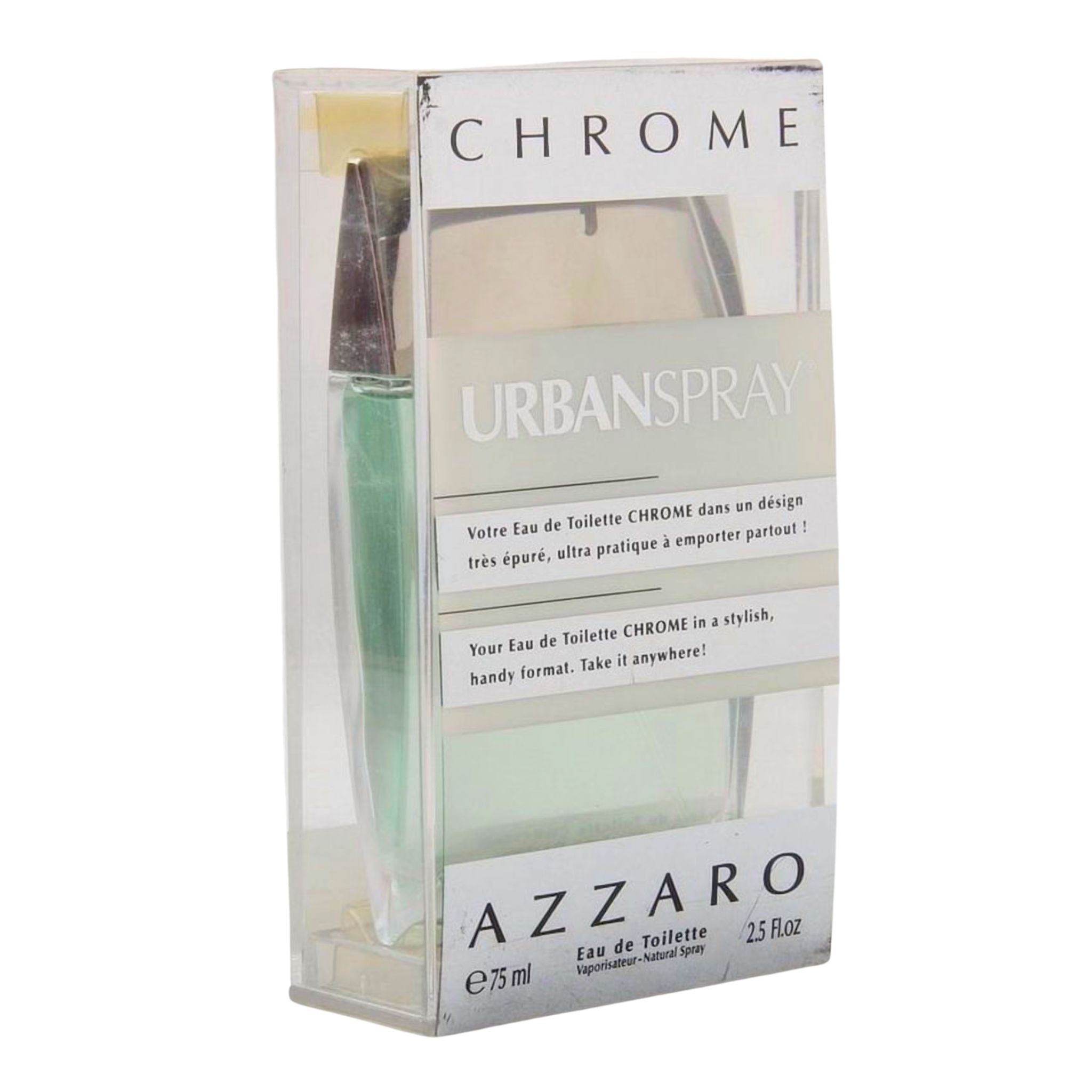 Azzaro Chrome Urbanspray 2.5oz Men EDT Spray by Azzaro