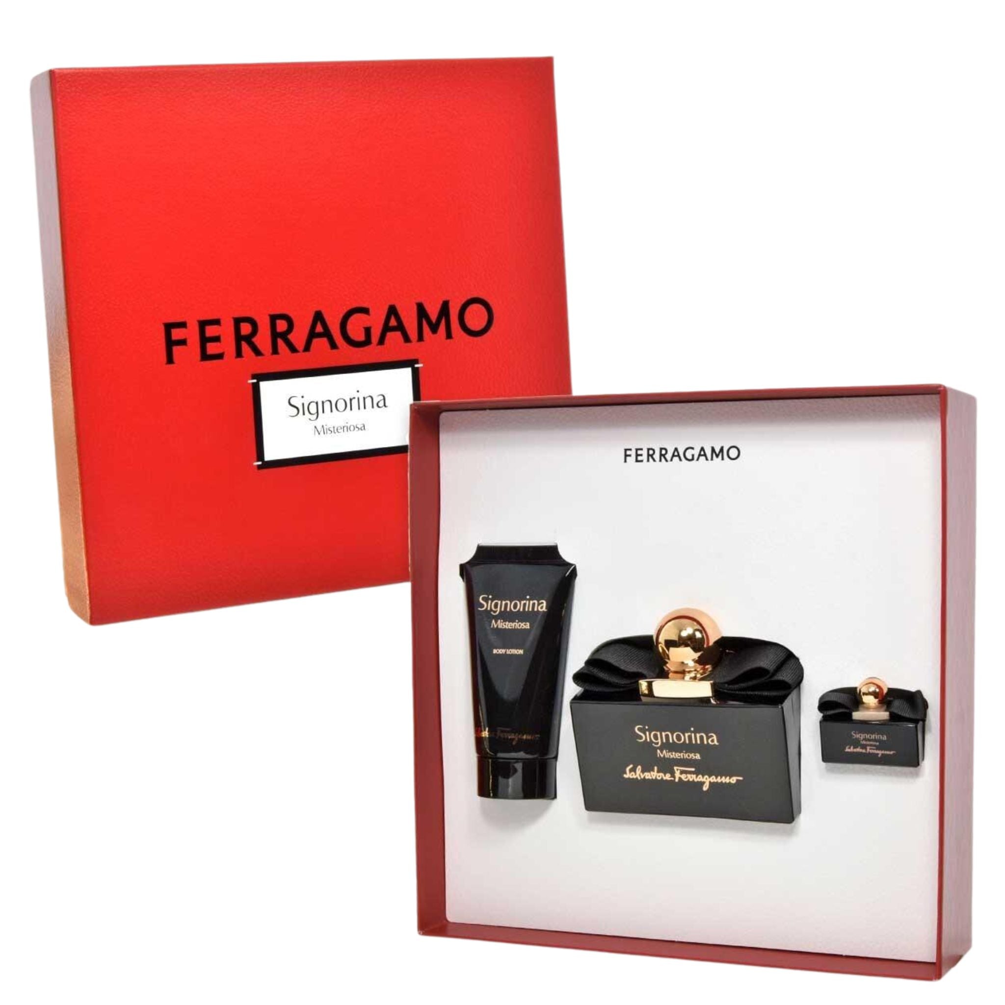 Signorina Misteriosa 3-Piece Set 3.4oz Women EDP Spray by Salvatore Ferragamo