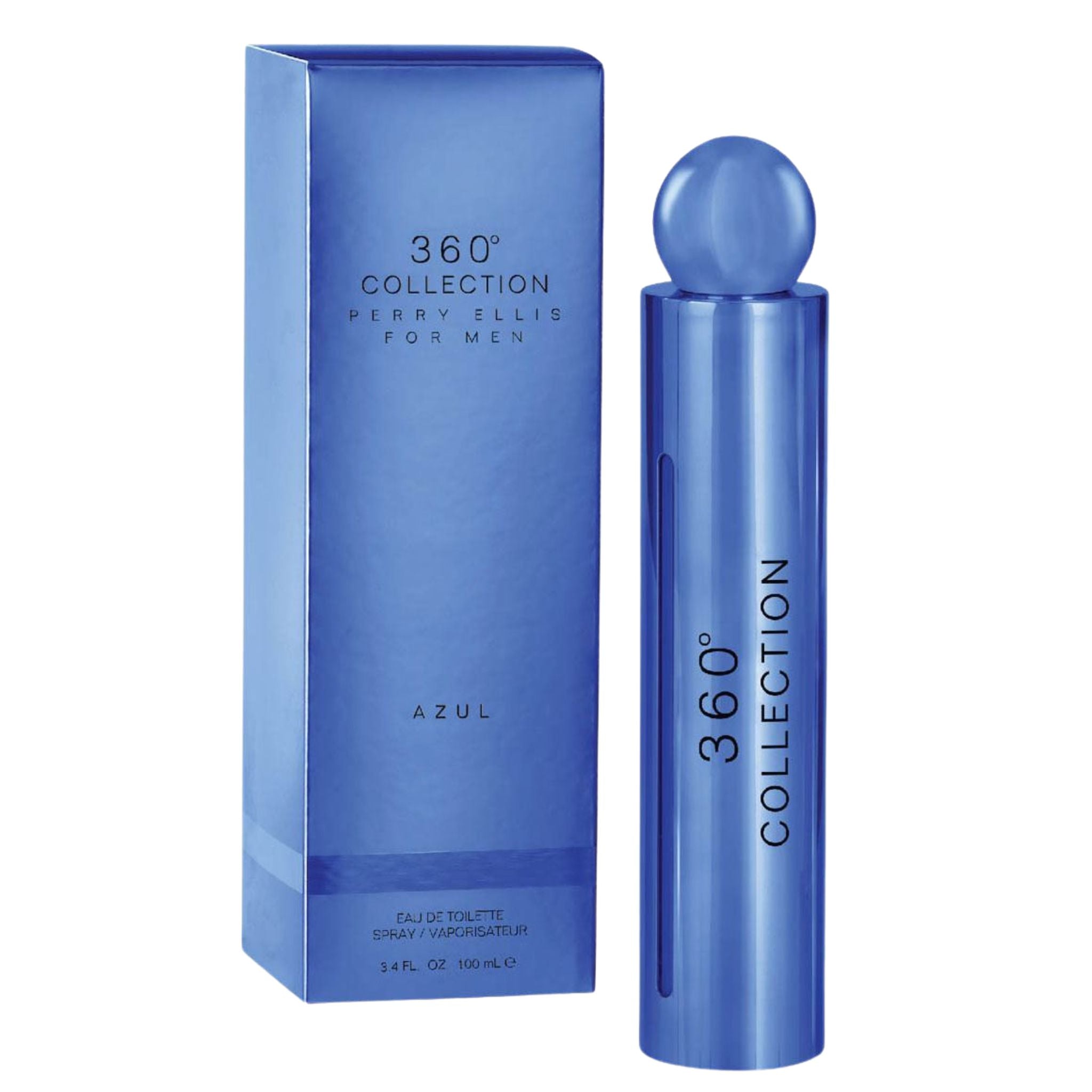 Perry Ellis 360 Collection Magnetic Blue 3.4oz Men EDT Spray by Perry Ellis