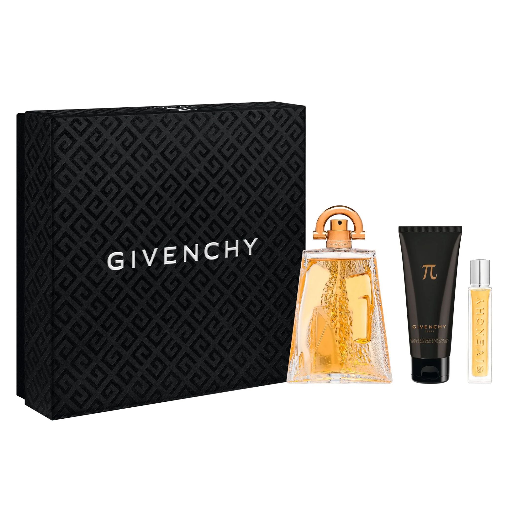 Pi Givenchy 3-Piece Set 3.3oz Men EDT Spray by Givenchy