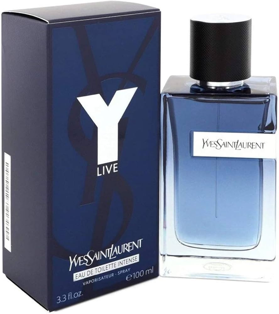 Yves Saint Laurent Y Live Intense 3.3oz Men EDT Spray by Yves Saint Laurent