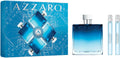 Azzaro Chrome 3-Piece Set 3.4oz Men EDP Spray by Azzaro