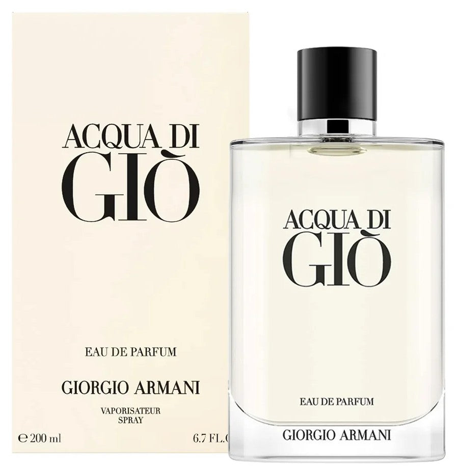 Acqua Di Gio By Giorgio Armani 6.7oz For Men EDP Spray