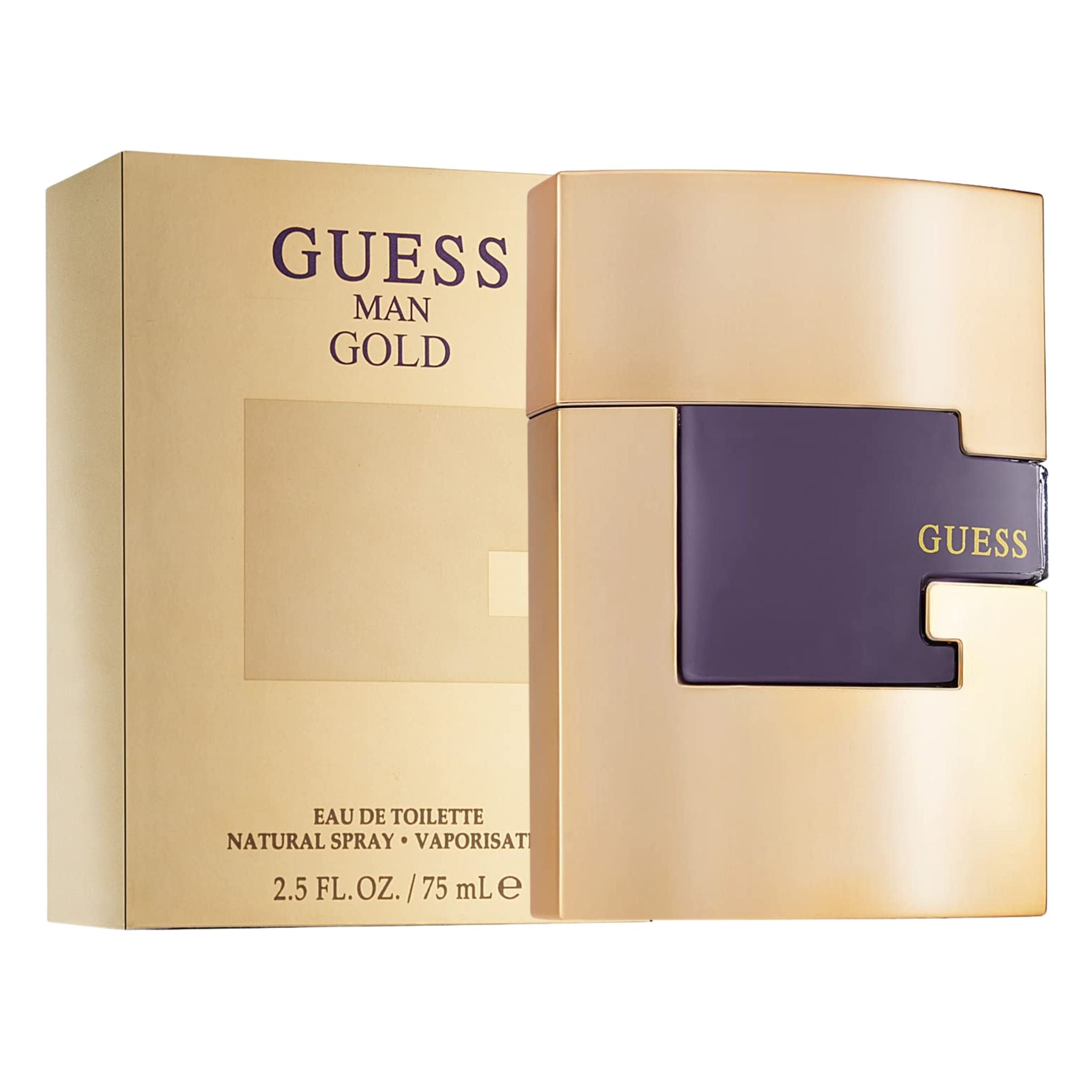Guess Gold 2.5oz Men EDT Spray by Guess