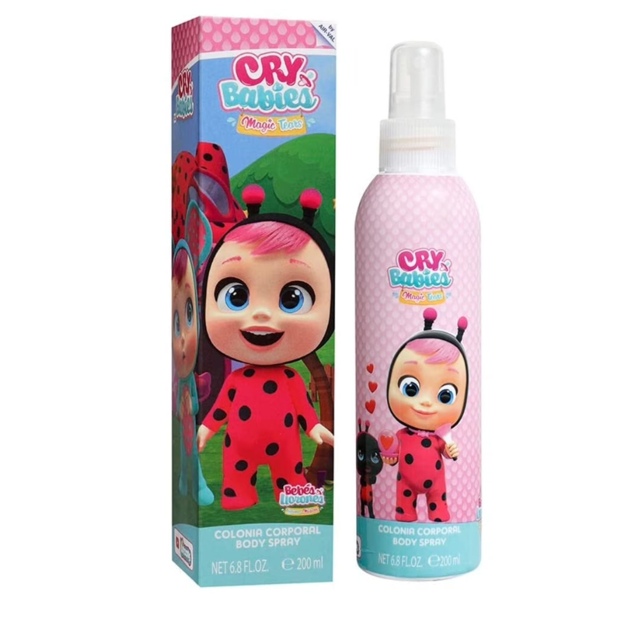 Cry Babies Body Fresh 6.8oz Kids EDT Spray by Air Val