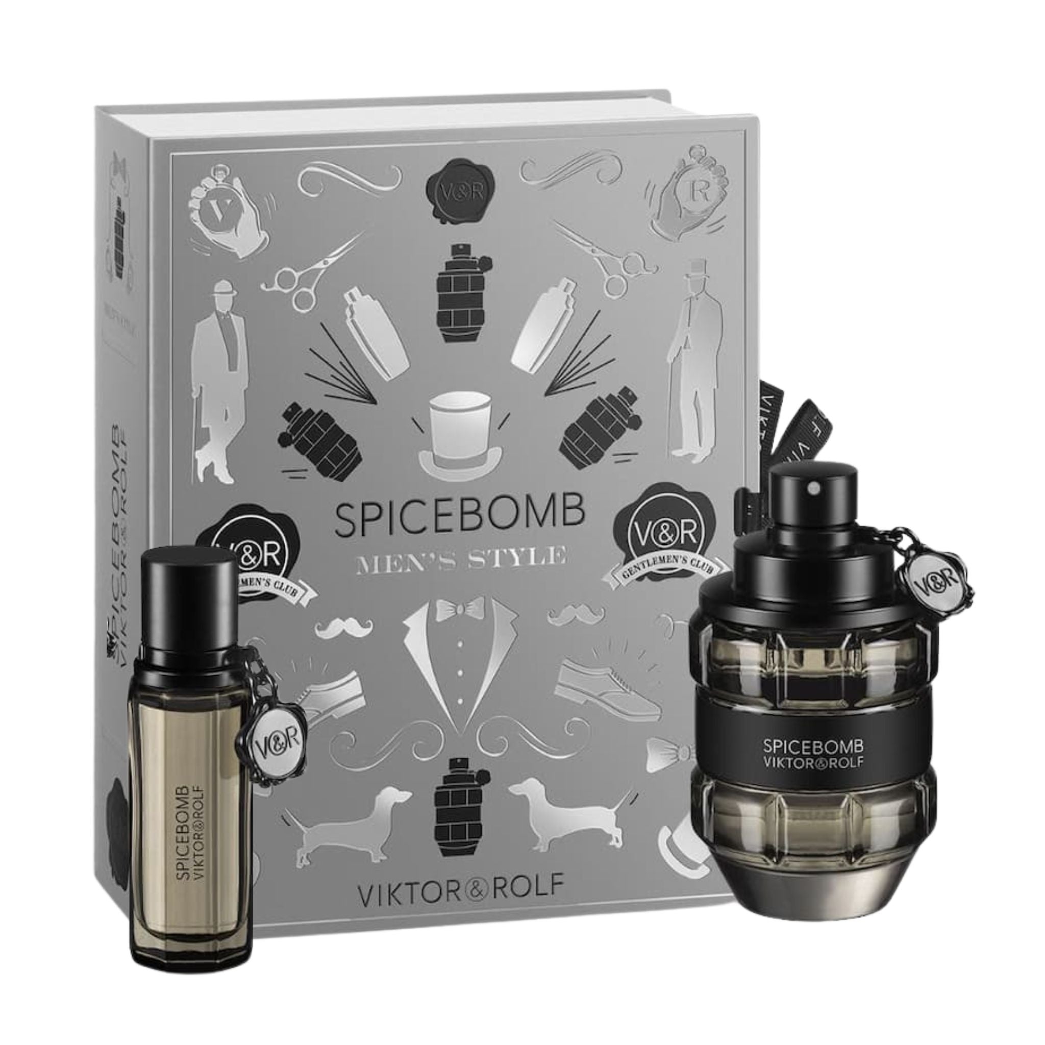 Viktor & Rolf Spicebomb 2-Piece Set 3.0oz Men EDT Spray by Viktor & Rolf
