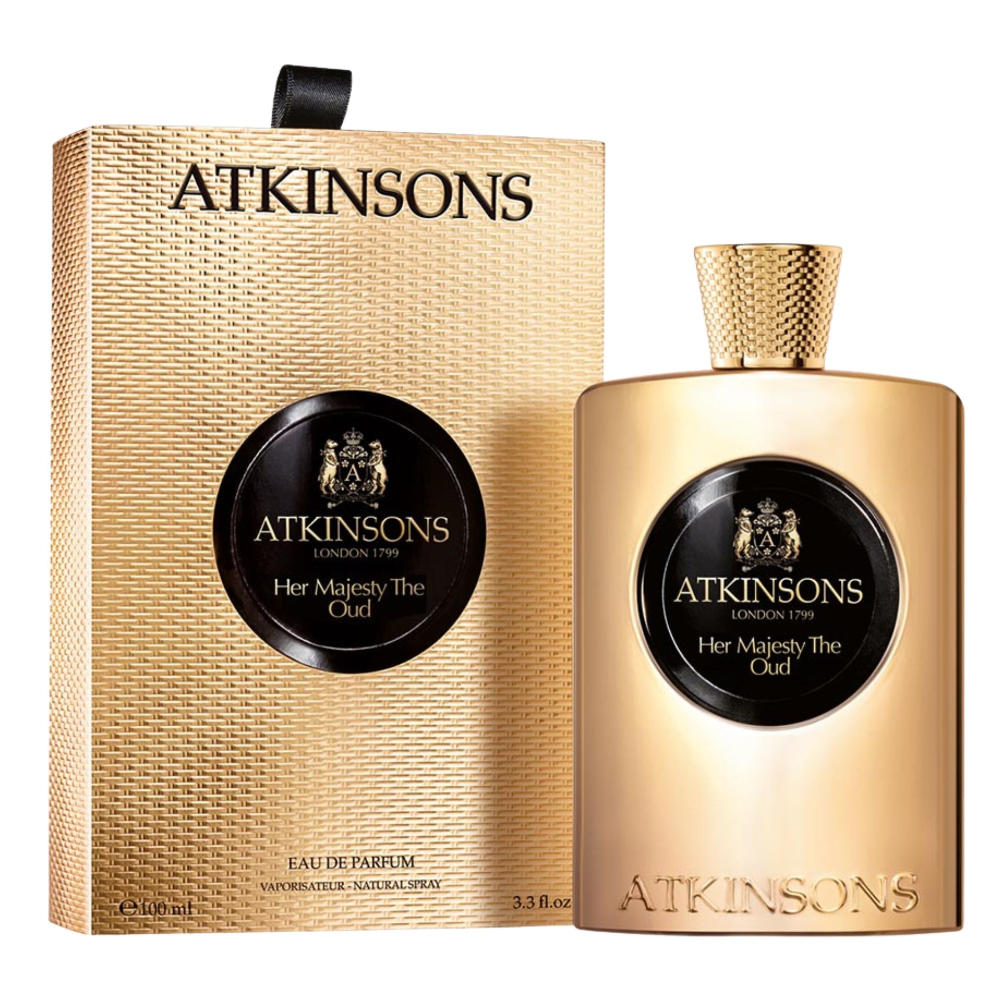 Atkinson Her Majest Oud 3.3oz Women EDP Spray by Atkinsons