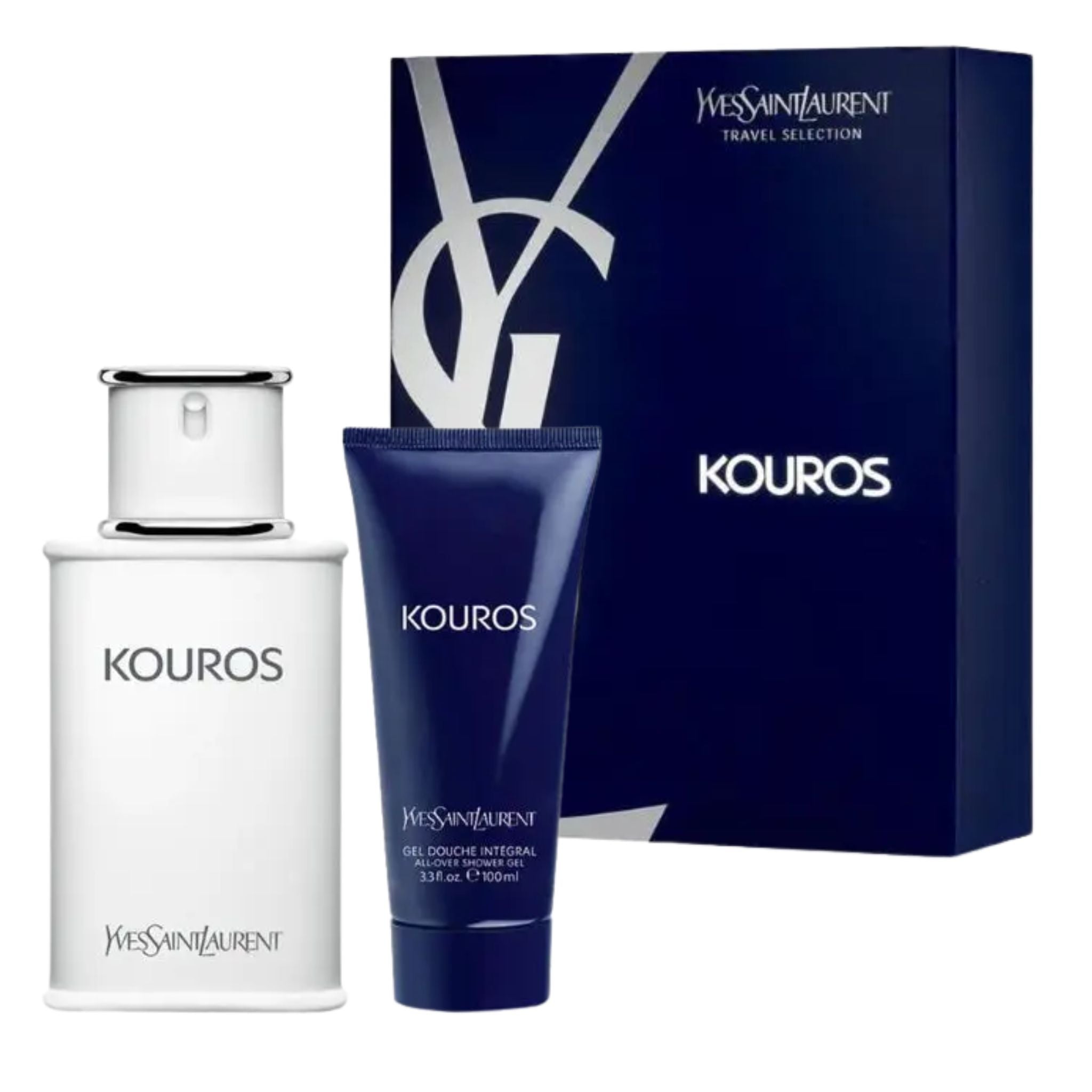Yves Saint Laurent Kouros 2-Piece Set 3.3oz Men EDT Spray by Yves Saint Laurent