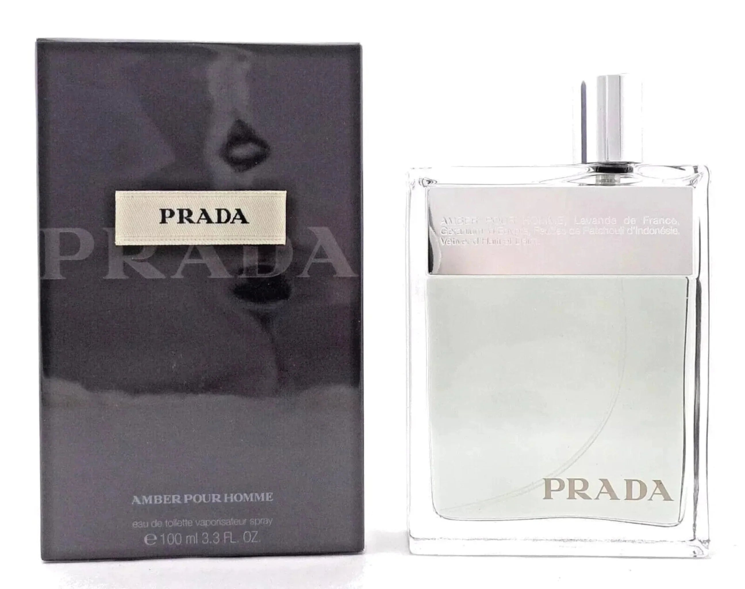 Prada Amber 3.4oz Men EDT Spray by Prada