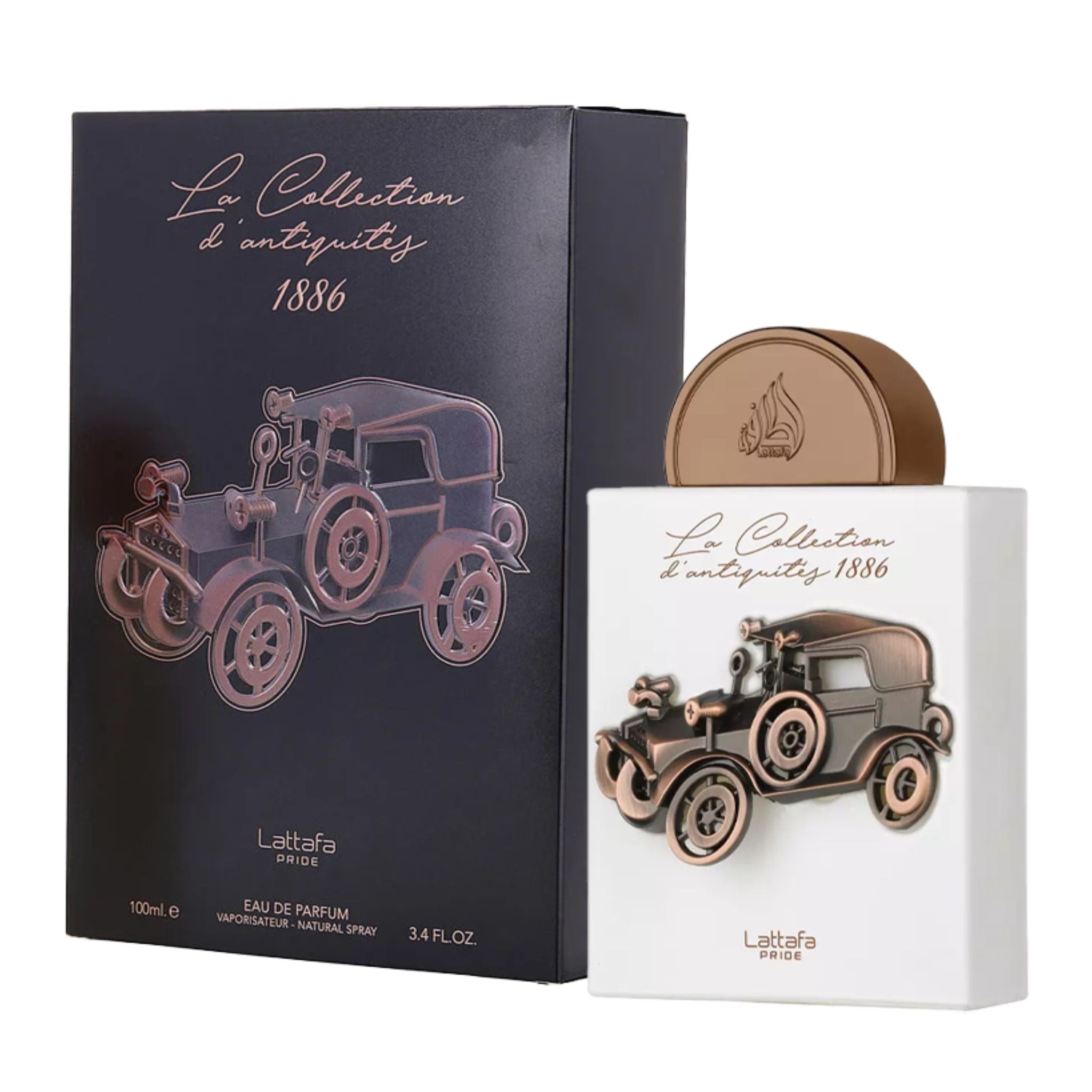 Lattafa La Collection D'antiquites 1886 Collection 3.4oz Unisex EDP Spray by Lattafa