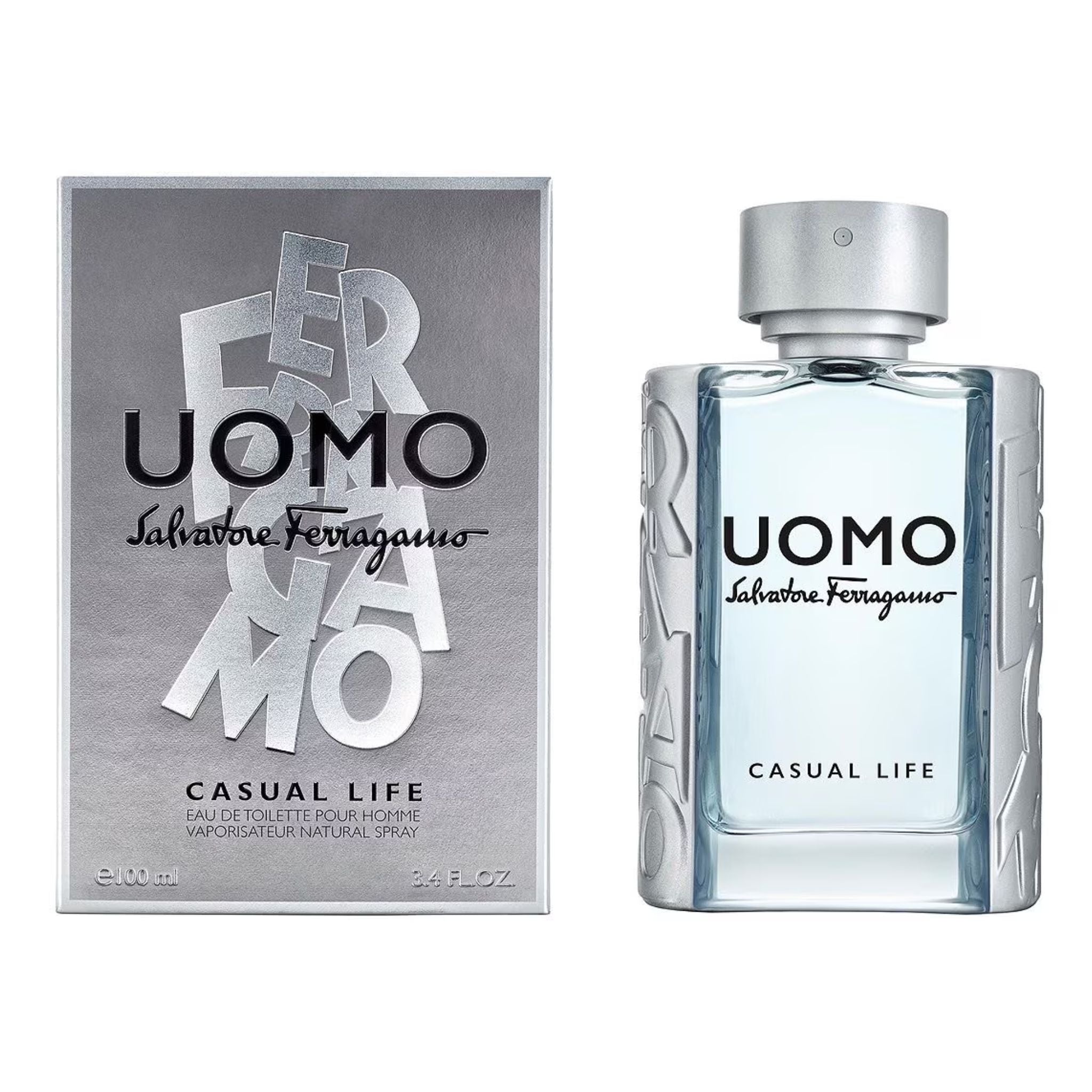 Salvatore Ferragamo Uomo Casual Life 3.4oz EDT Spray by Salvatore Ferragamo