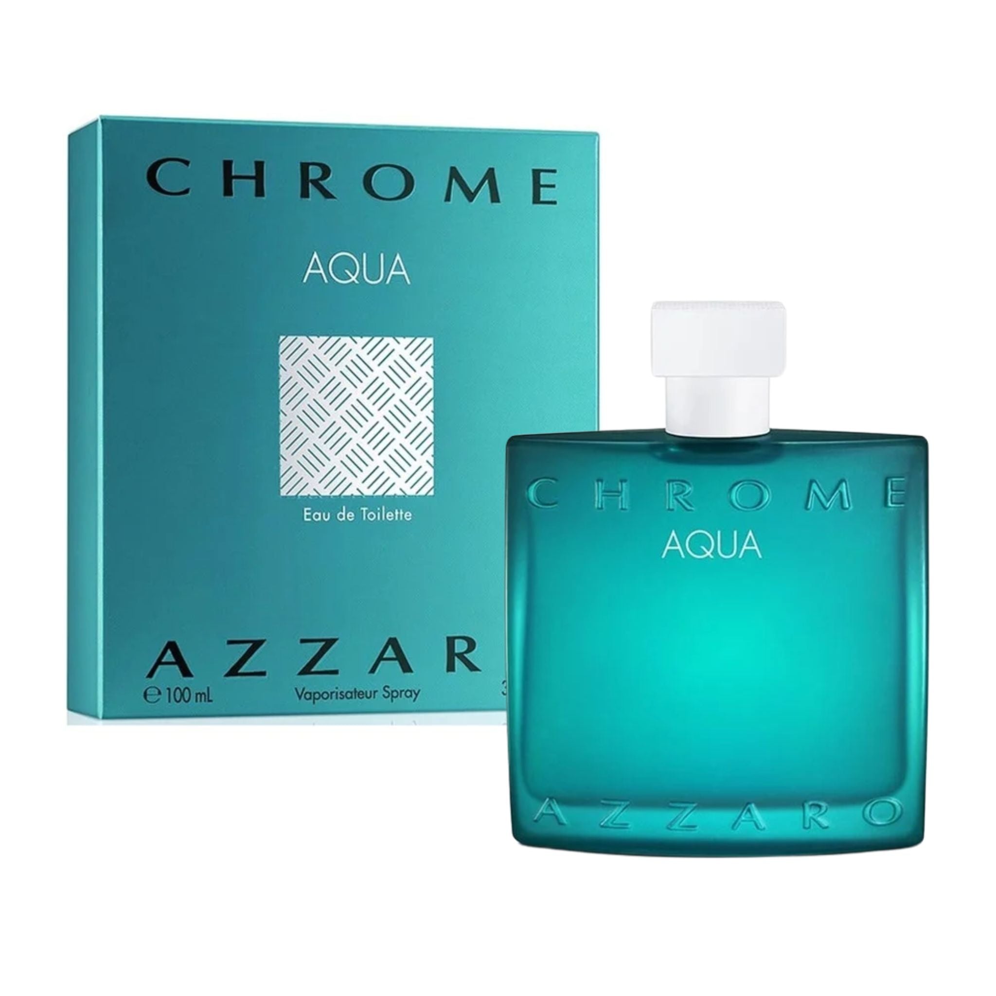 Azzaro Chrome Aqua 3.4oz Men EDT Spray by Azzaro
