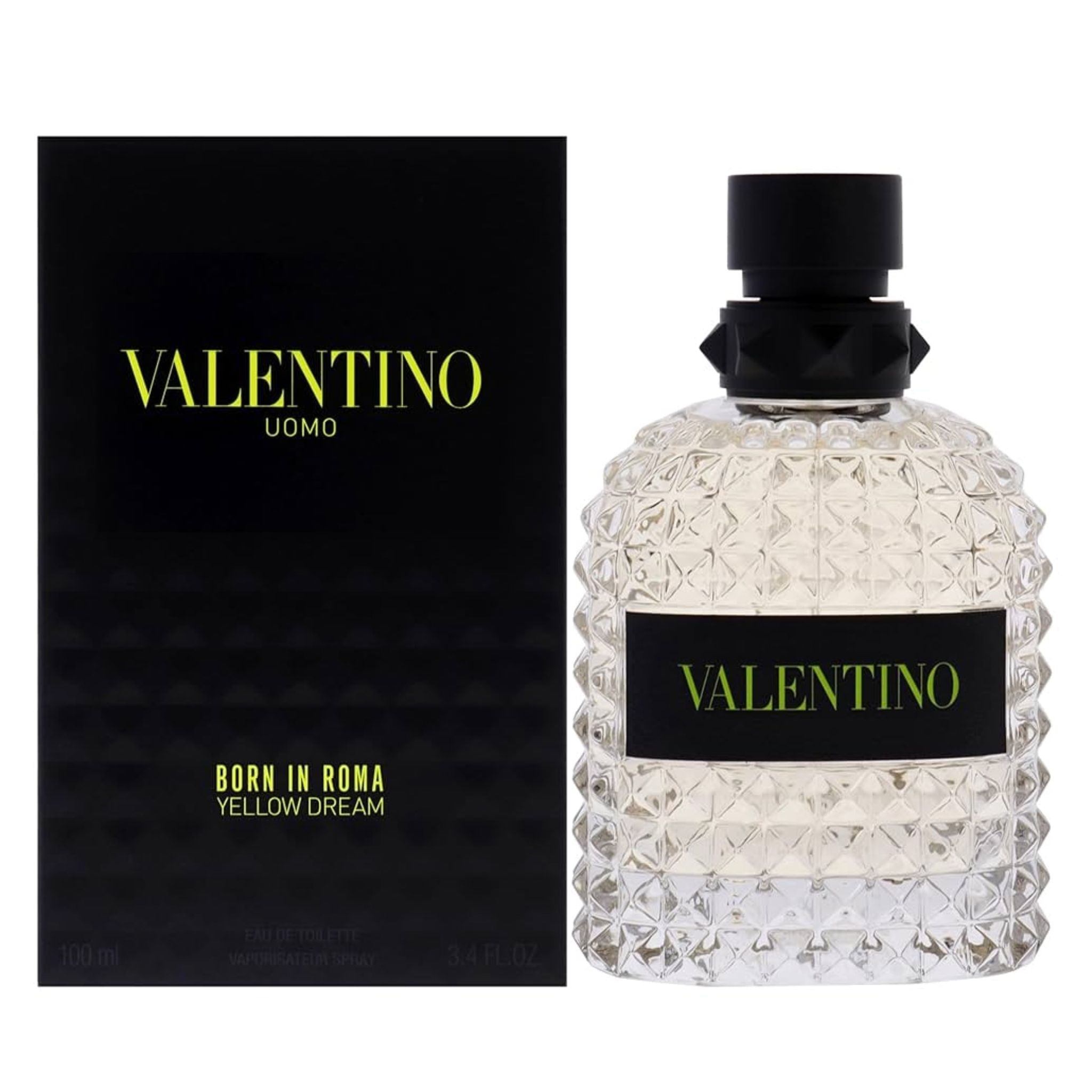 Valentino Uomo Born In Roma Yellow Dream 3.4oz Men EDT Spray by Valentino