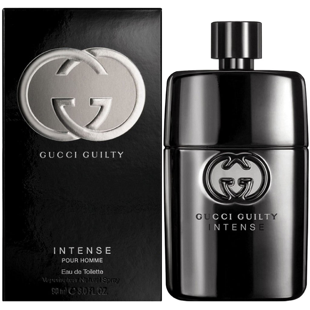 Gucci Guilty Intense 3.0oz Men EDT Spray by Gucci