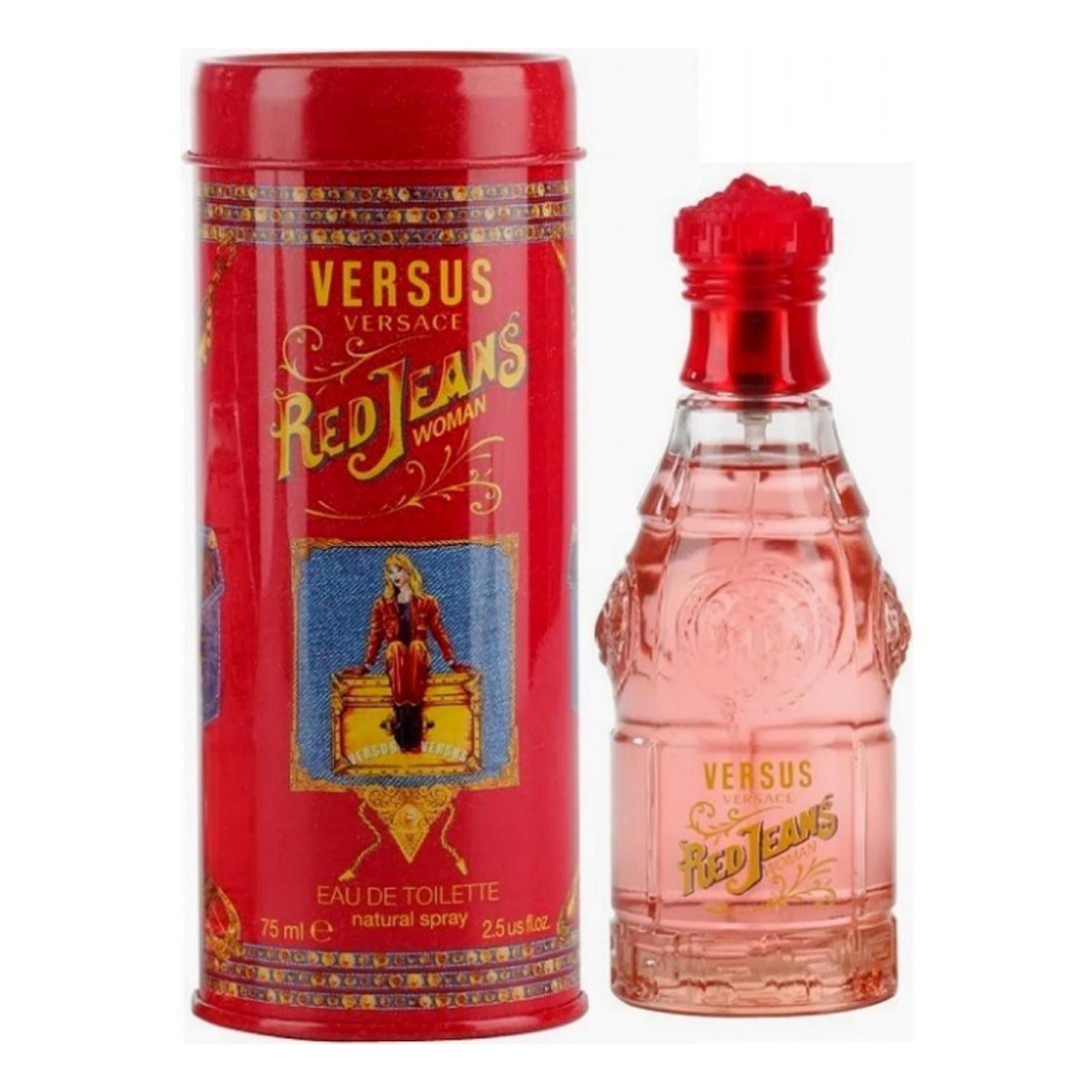 Versace Red Jeans 2.5oz Women EDT Spray by Versace