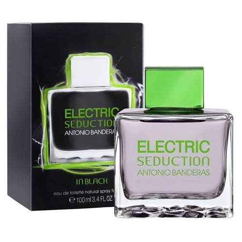 Antonio Banderas Seduction Bl.Electric 3.4oz Men EDT Spray by Antonio Banderas