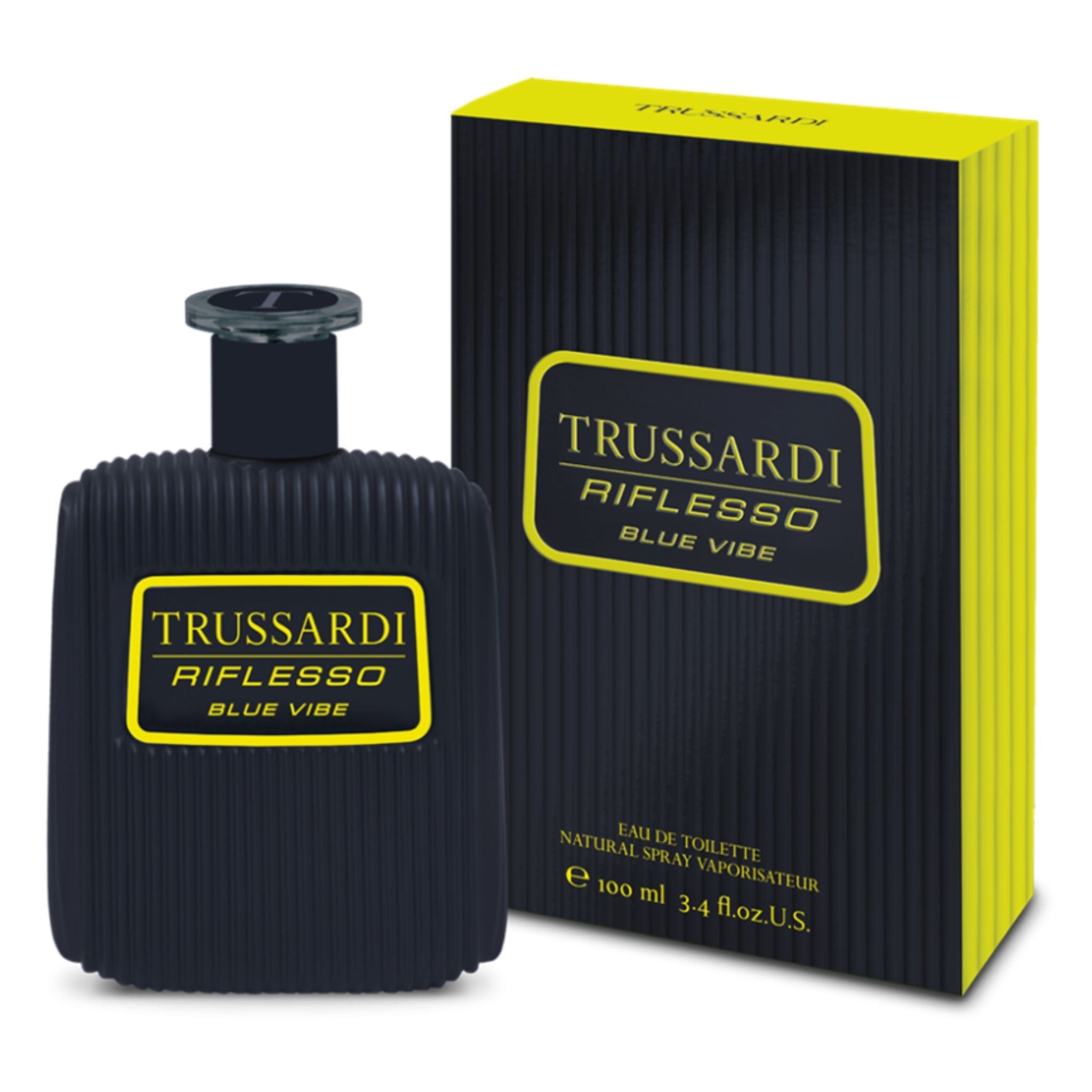 Trussardi Blue Vibe 3.4oz Men EDT Spray by Trussardi