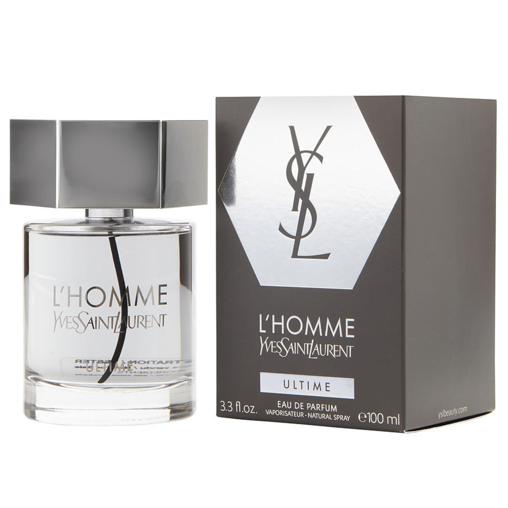 Yves Saint Laurent L'Homme Ultime 3.3oz Men EDP Spray by Yves Saint Laurent