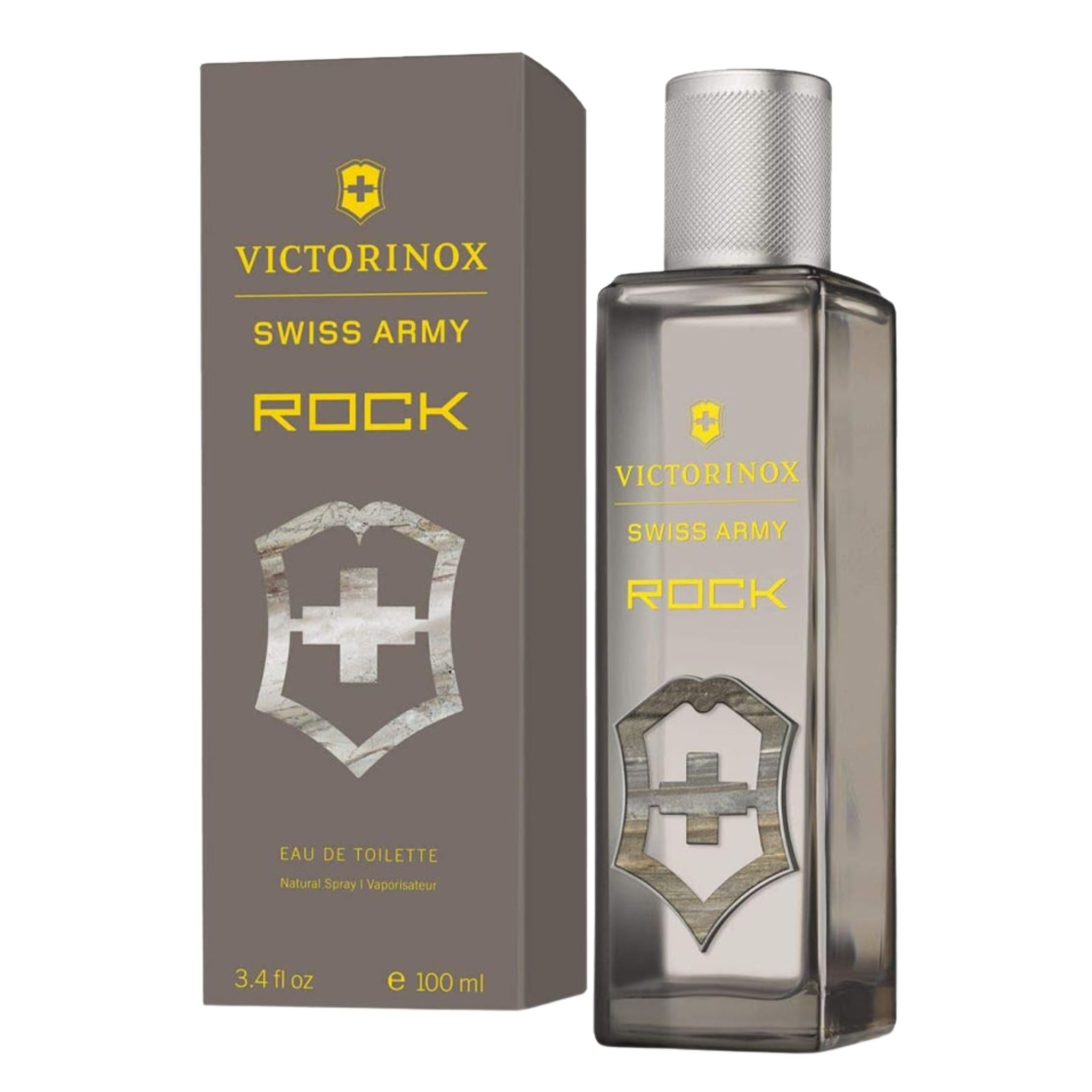 Victorinox Swiss Army Rock 3.4oz Men EDT Spray by Victorinox