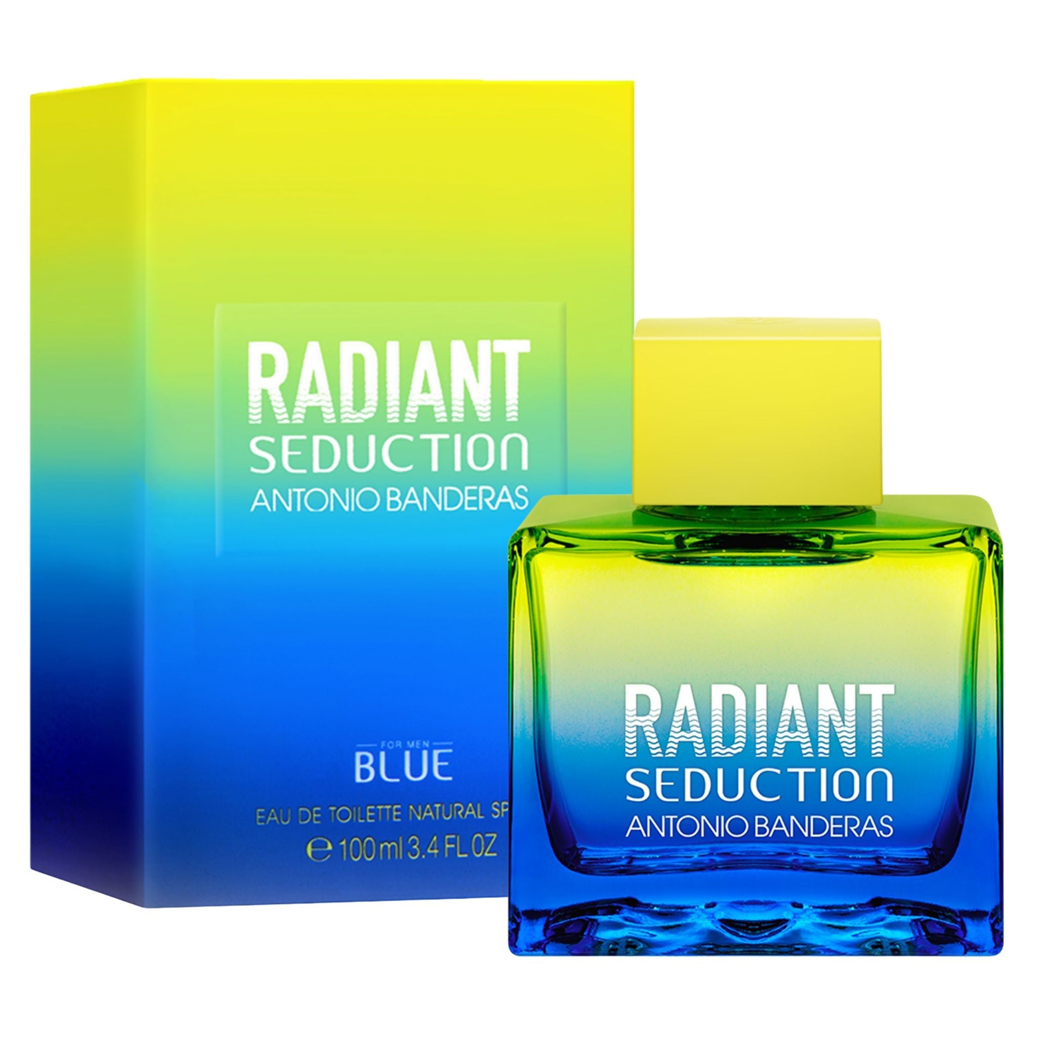 Antonio Banderas Blue Seduction Radiant 3.4oz Men EDT by Antonio Banderas