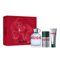 Hugo Boss Man 3-Piece Set 4.2oz Men EDT Spray by Hugo Boss