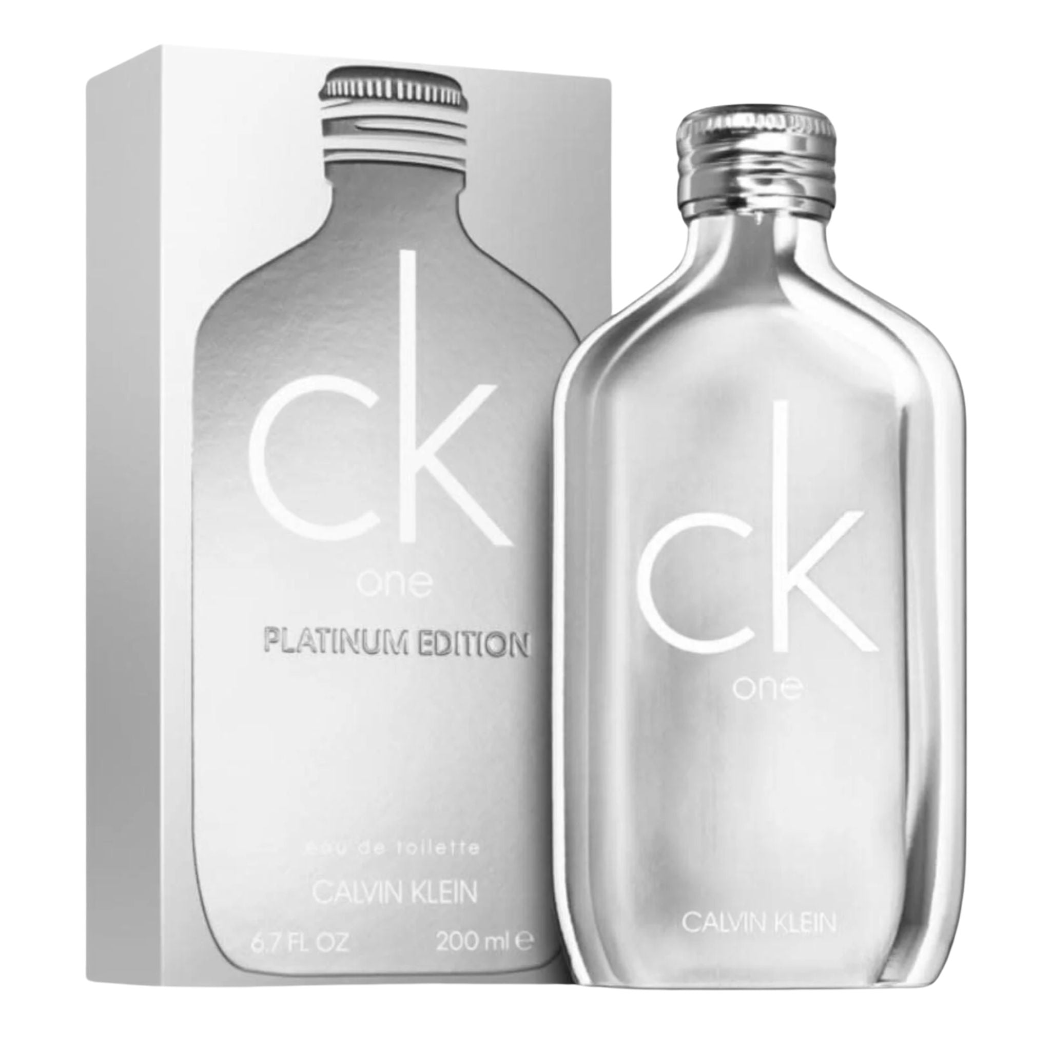 Calvin Klein Ck One Platinum 6.7oz Men EDT Spray by Calvin Klein