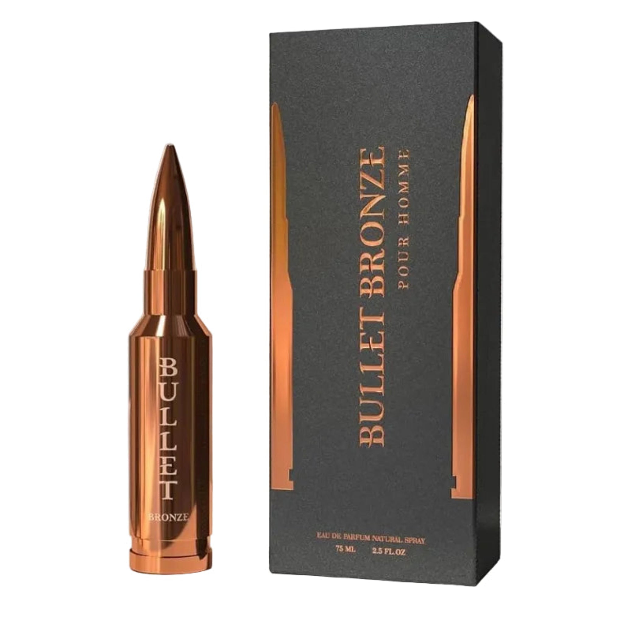 Bharara Bullet Bronze 2.5oz Men EDP Spray by Bharara