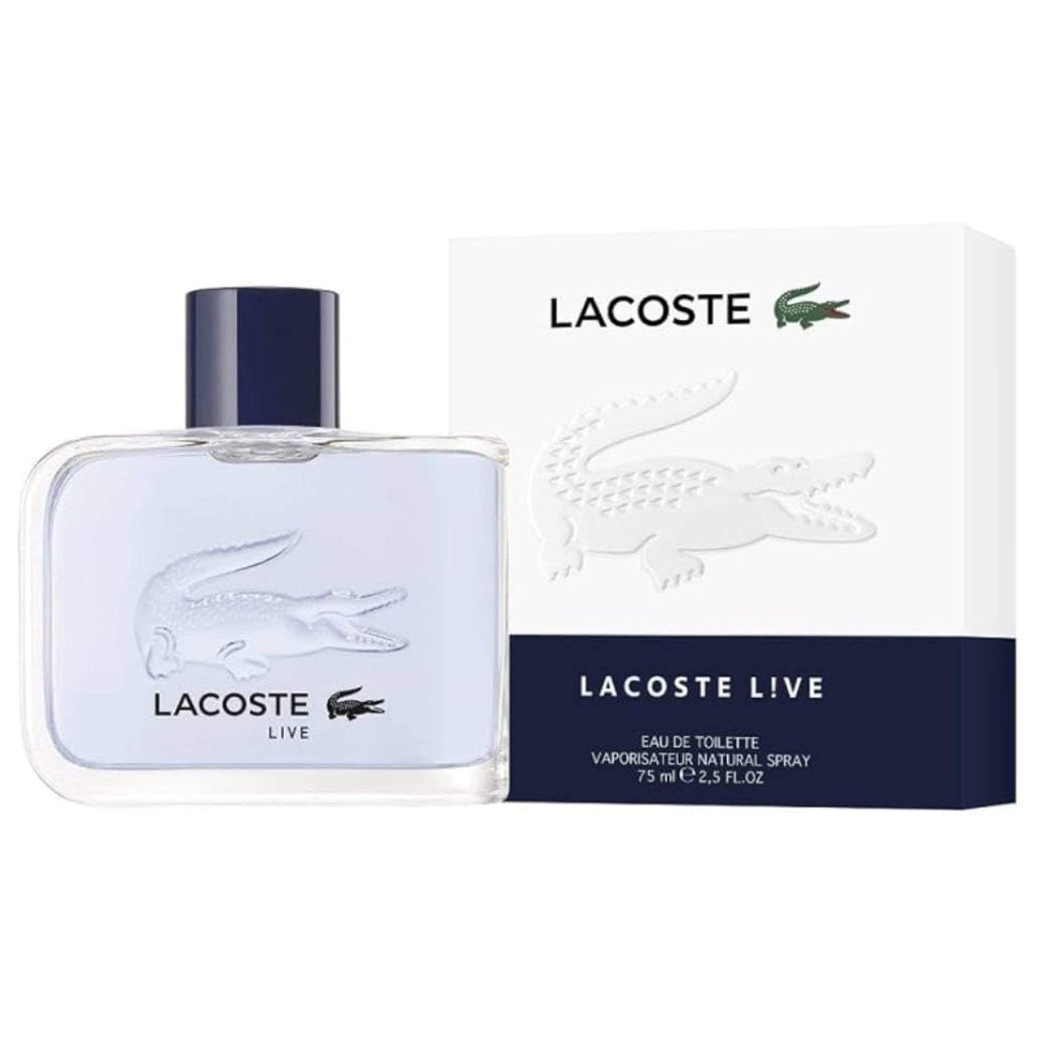 Lacoste L!Ve 2.5oz Men EDT Spray by Lacoste