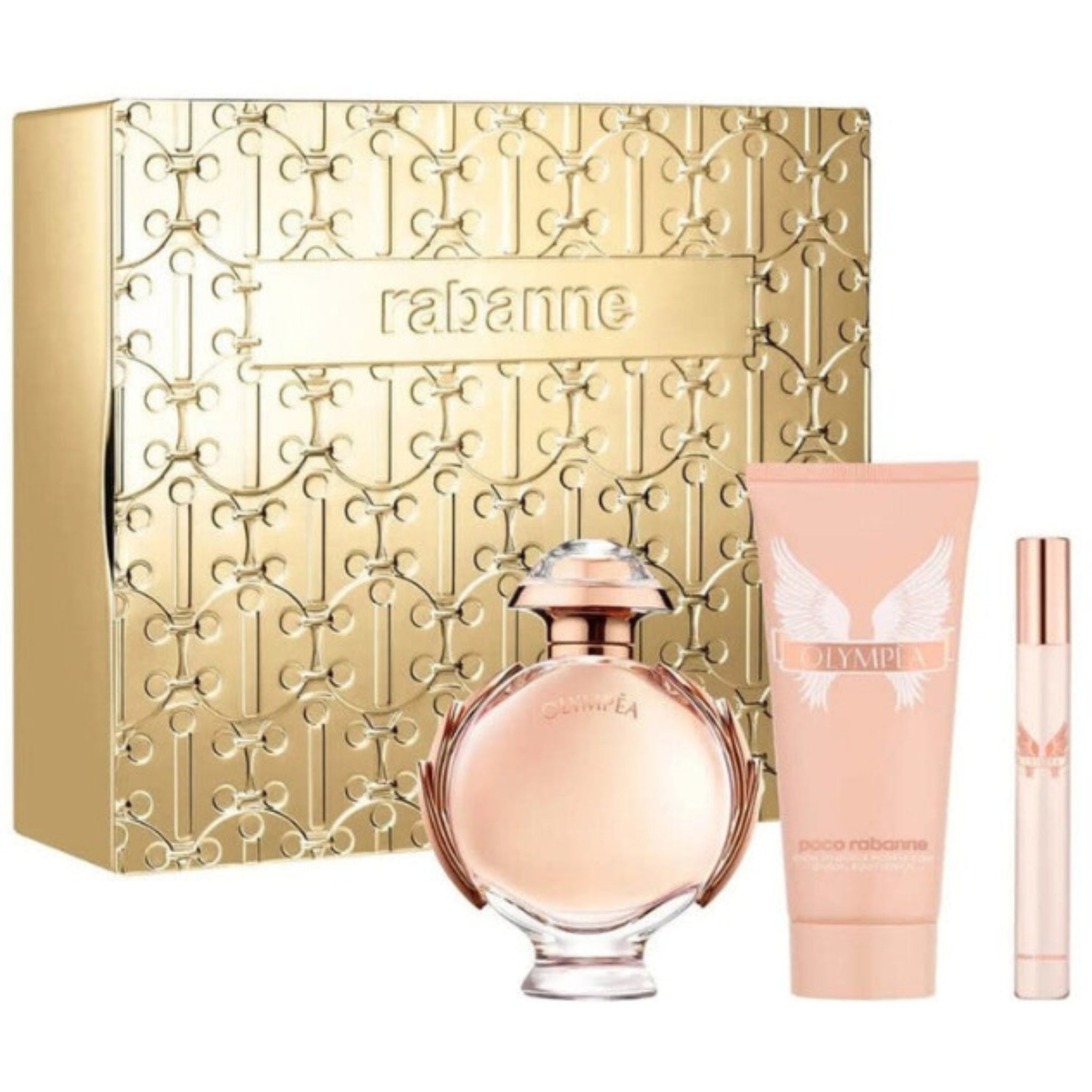 Olympea Paco Rabanne 3-Piece Set 2.7oz Women EDP Spray by Paco Rabanne