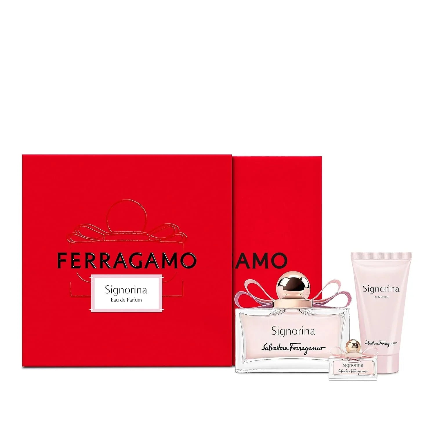 Salvatore Ferragamo Signorina 3-Piece Set 3.4oz Women EDP Spray by Salvatore Ferragamo