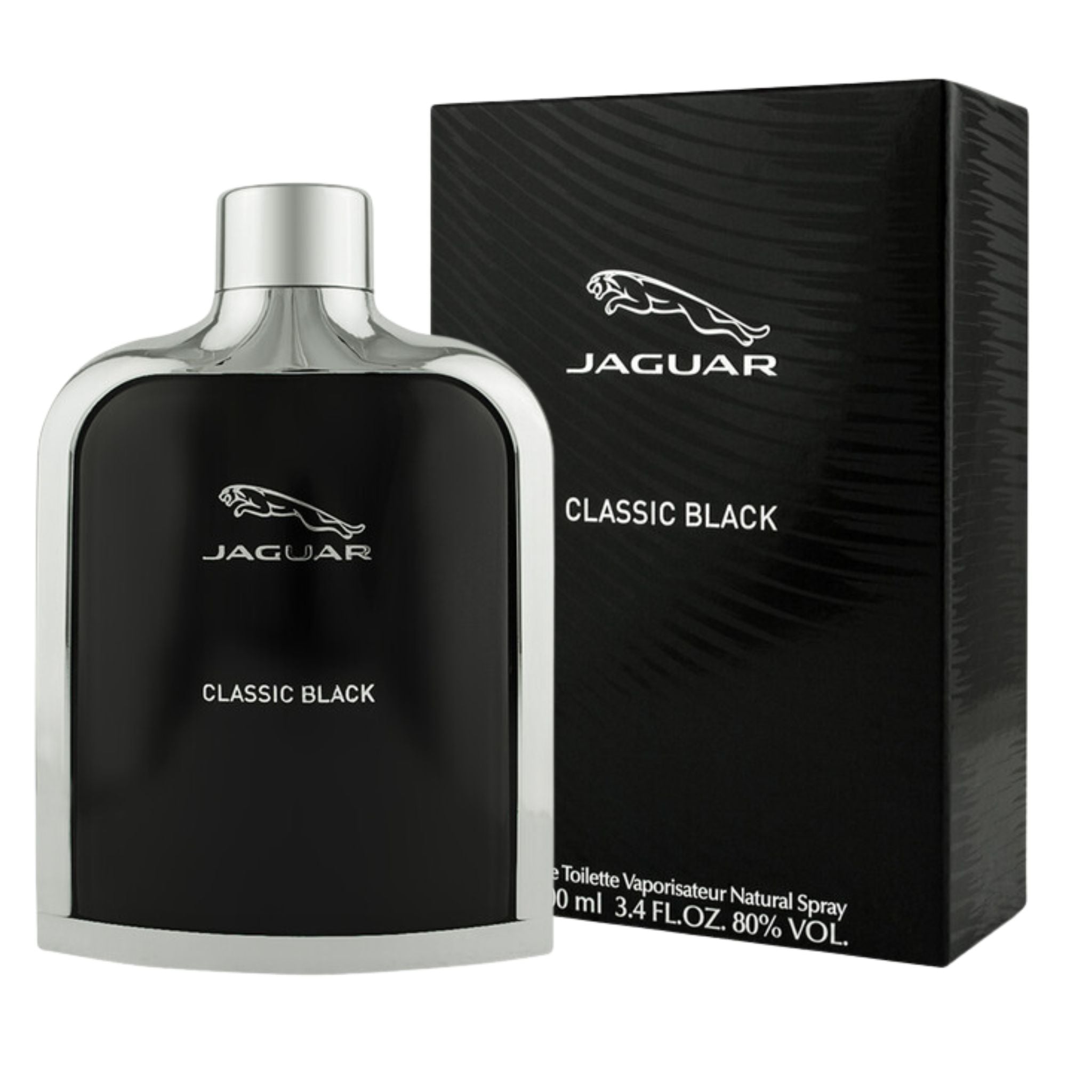 Jaguar Black 3.4oz Men EDT Spray by Jaguar