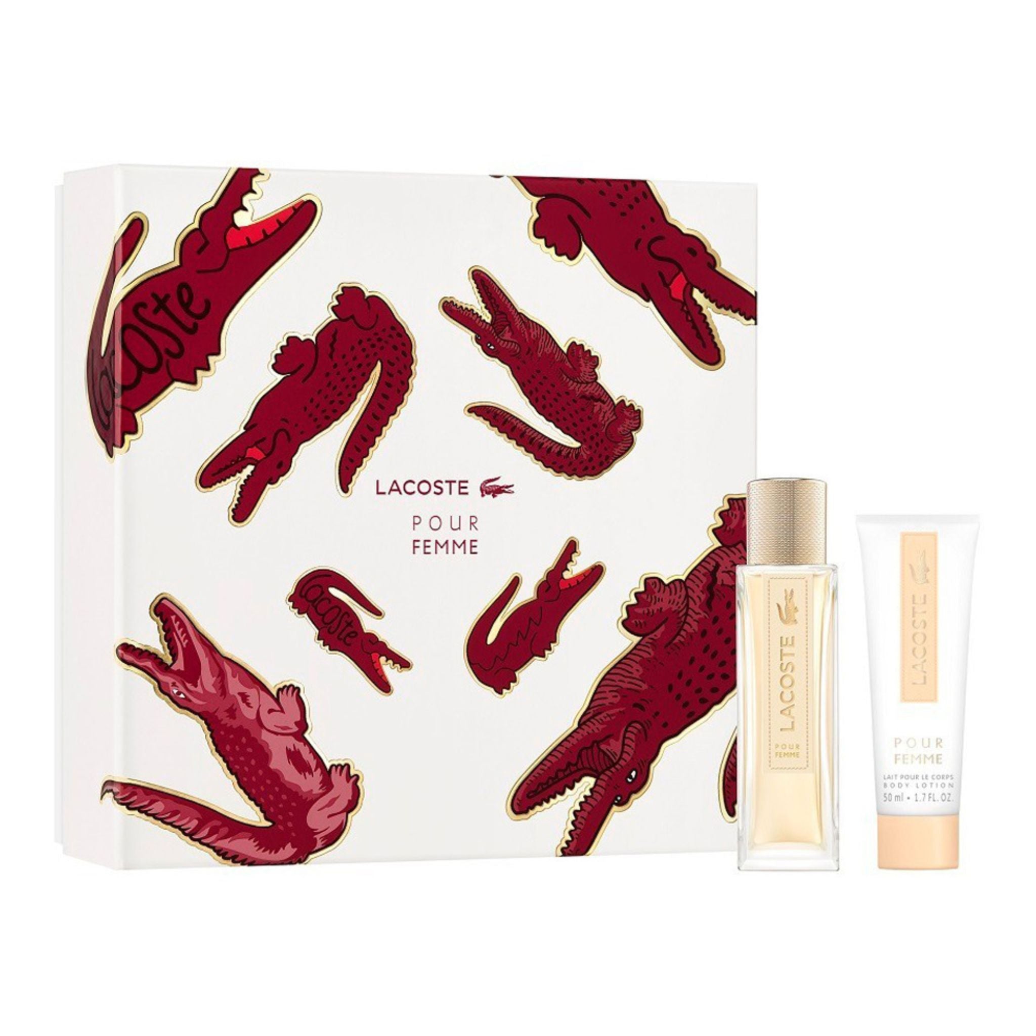 Lacoste Femme 2-Piece Set 1.6oz Women EDP Spray by Lacoste