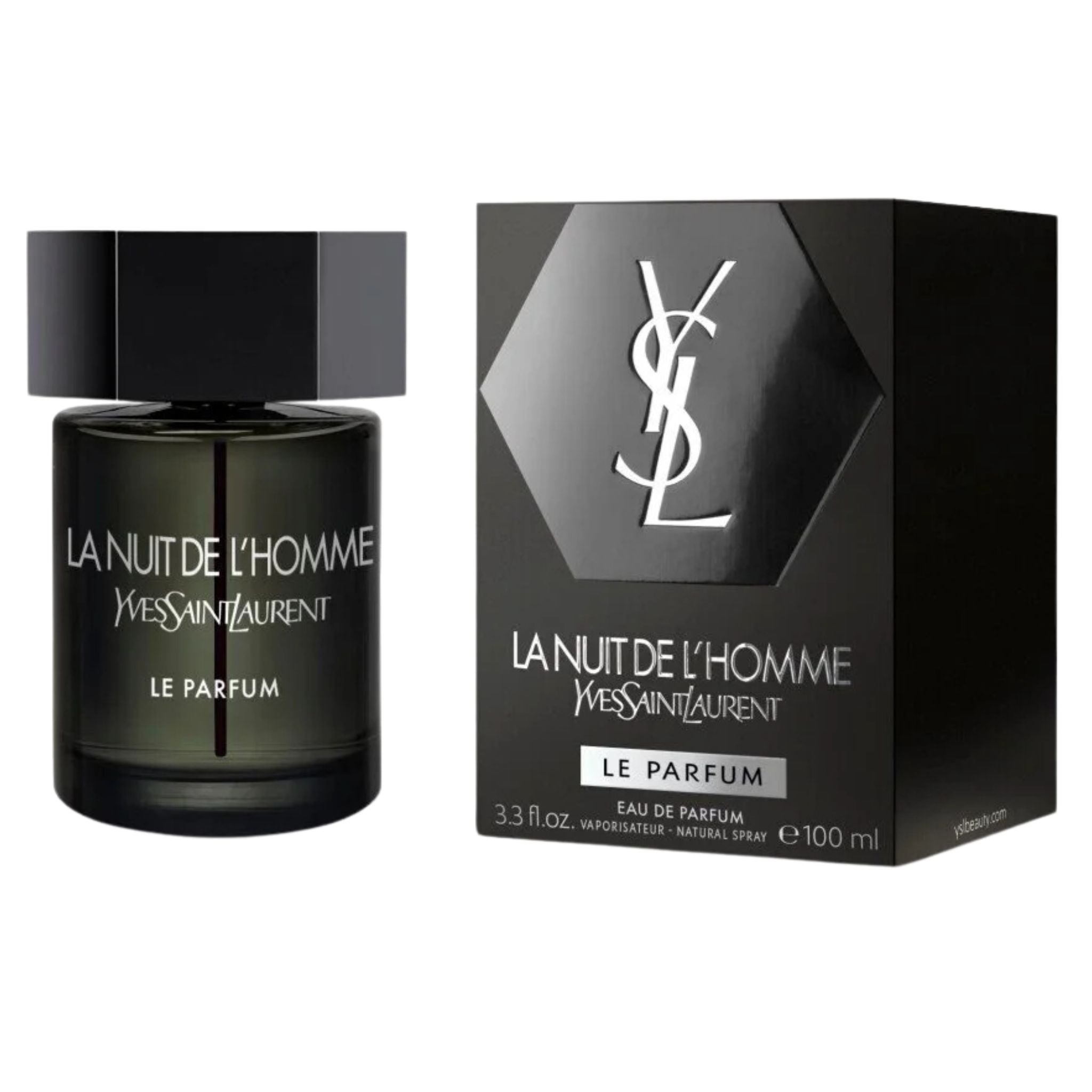 Yves Saint Laurent L'Homme La Nuit Le Parfum 3.3oz Men EDP Spray by Yves Saint Laurent