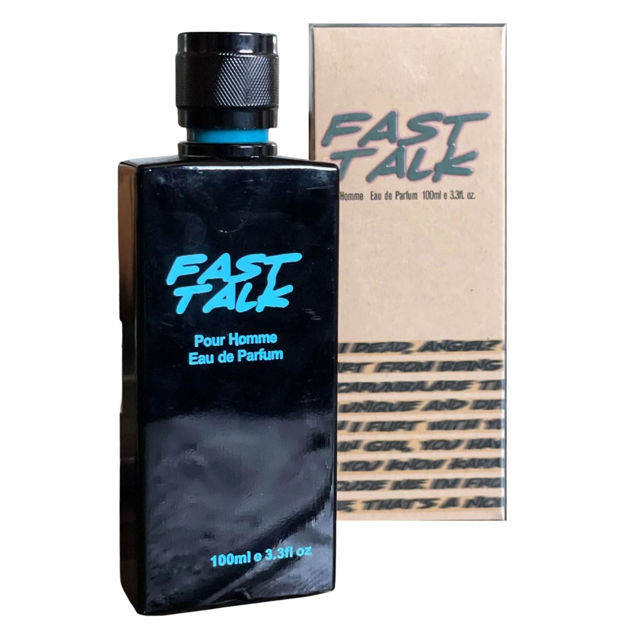 Erika Taylor Fast Talk 3.4oz Men EDT Spray by Erika Taylor