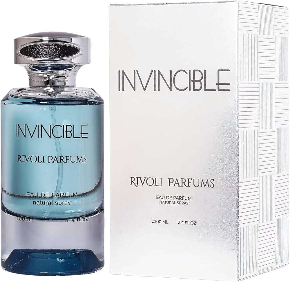 Rivoli Invincible 3.4oz Men EDP Spray by Rivoli