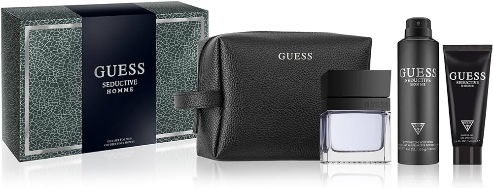Guess Seductive 4-Piece Set 3.4oz Men by Guess