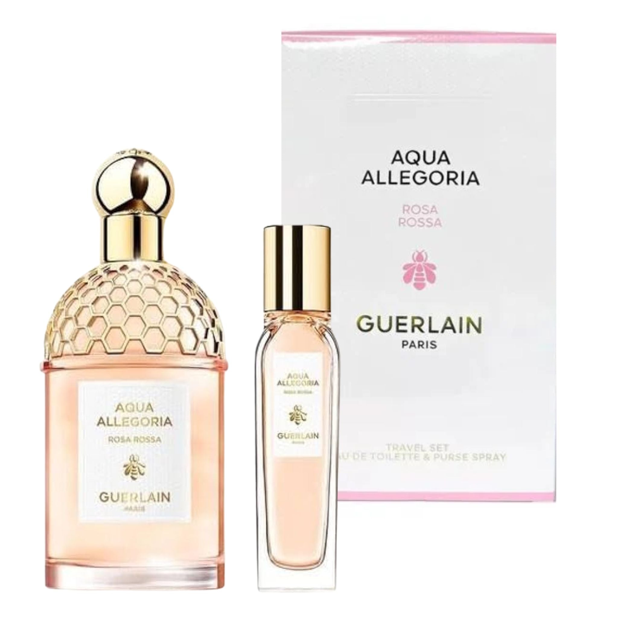 Guerlain Aqua Allegoria Rosa Rosa 2-Piece Set 4.2oz Women EDT Spray by Guerlain
