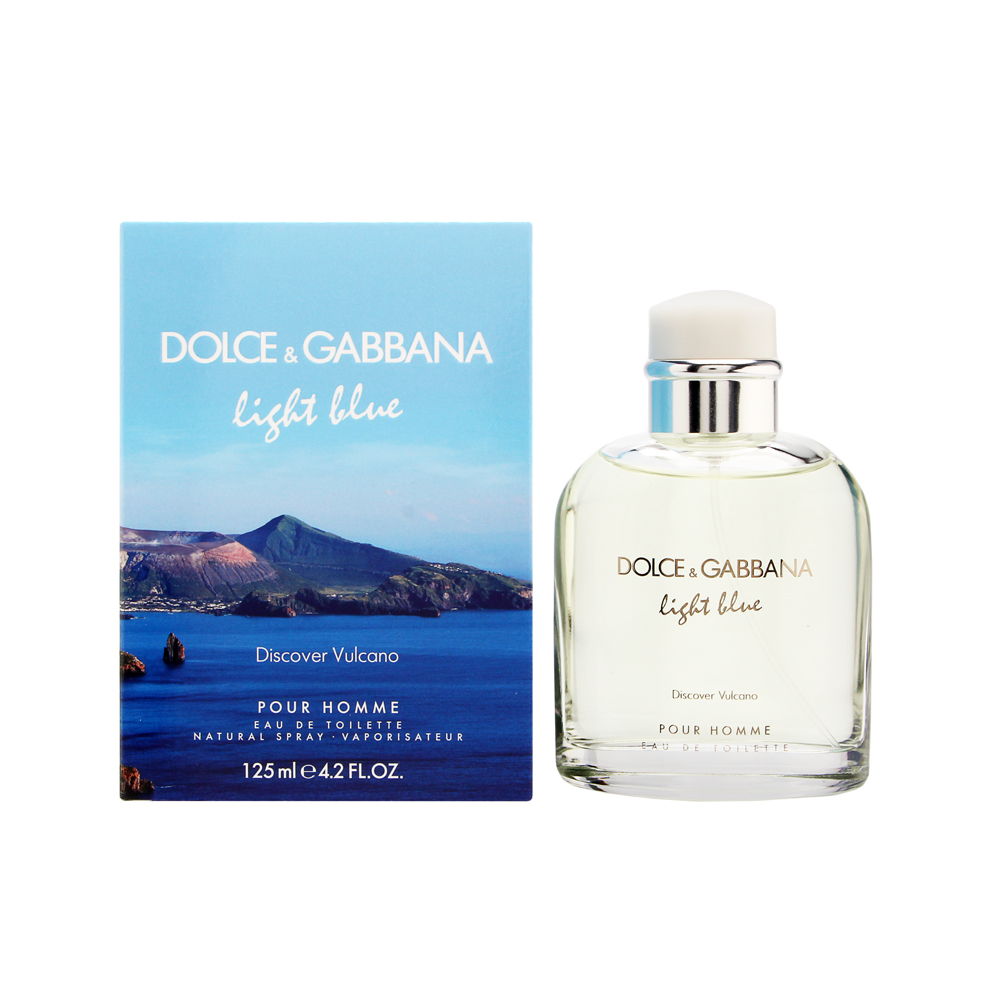 Dolce & Gabbana Light Blue Vulcano 4.2oz Men EDT Spray by Dolce & Gabbana