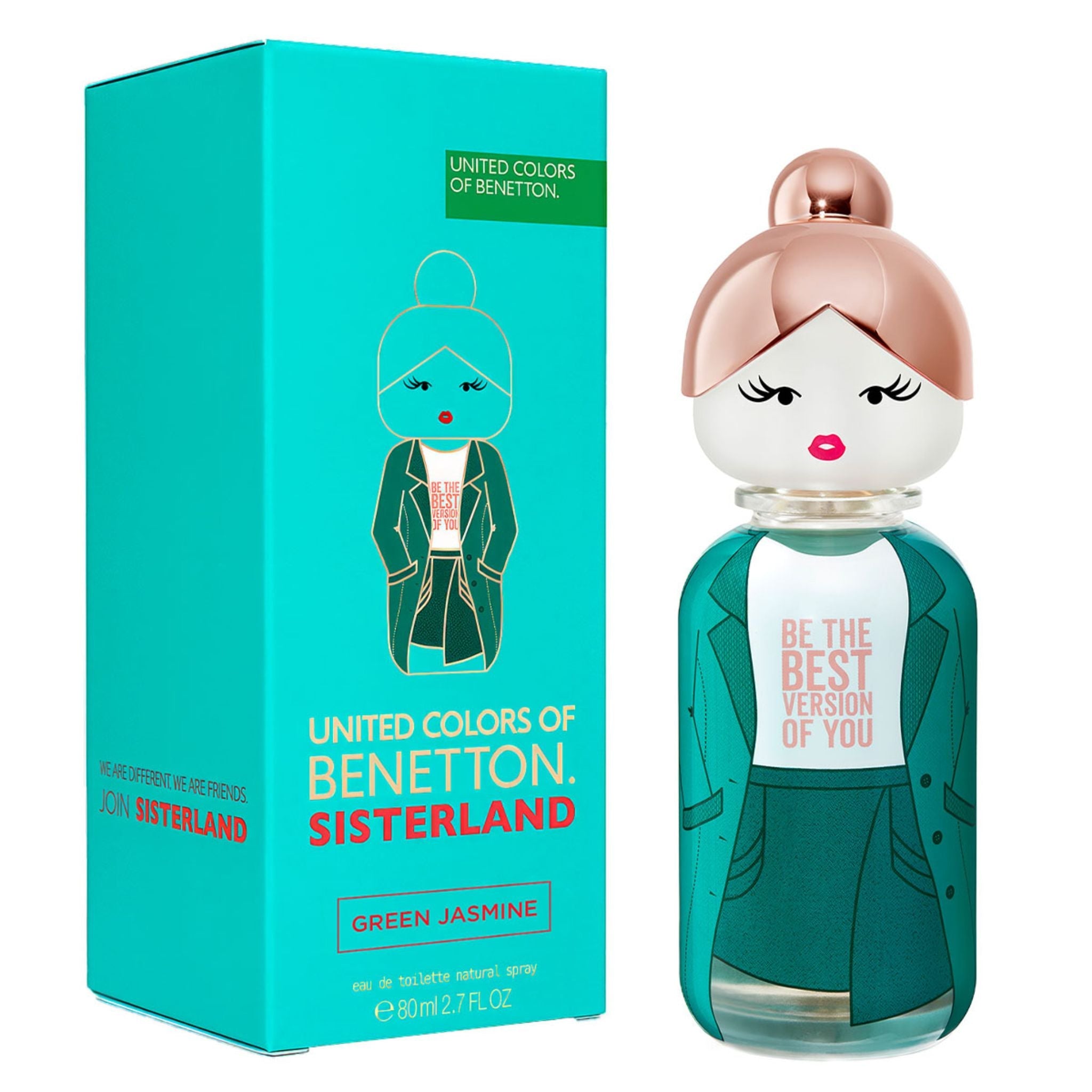 Benetton Sis Green Jasmine 2.7oz Women EDT by Benetton