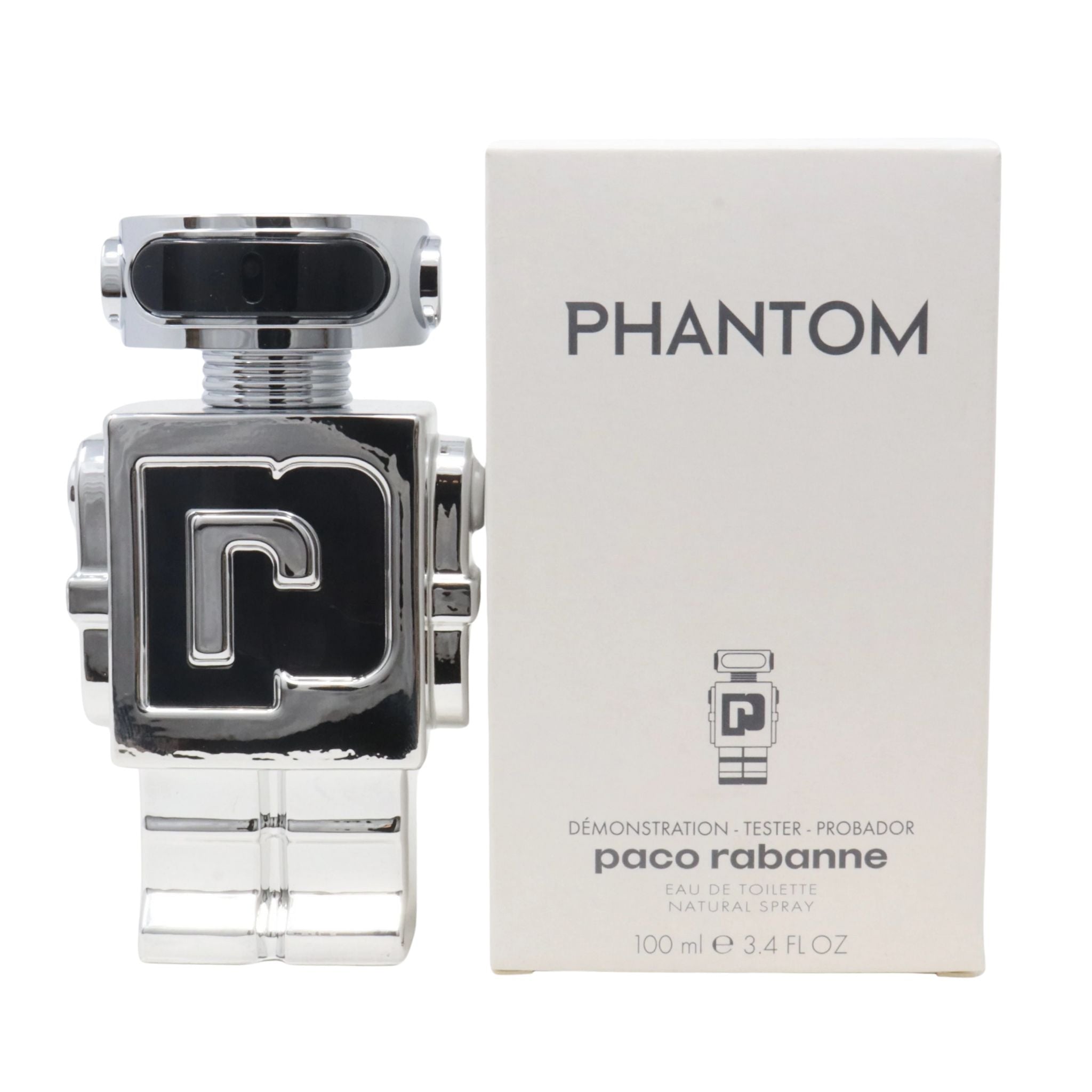 Paco Rabanne Phantom 3.4oz Men EDT Tester by Paco Rabanne