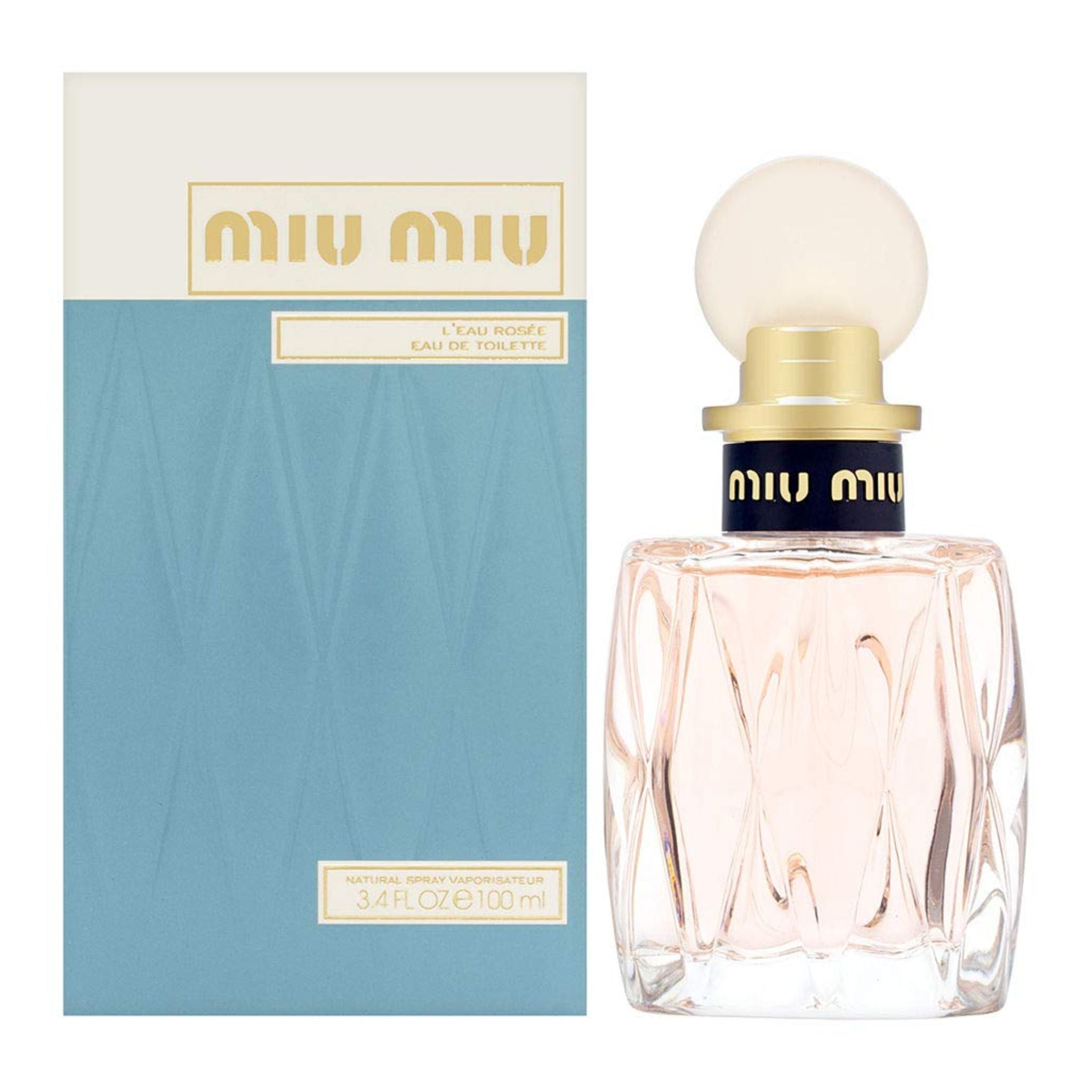 Miu Miu L'Eau Rosee 3.4oz Women EDT Spray by Miu Miu