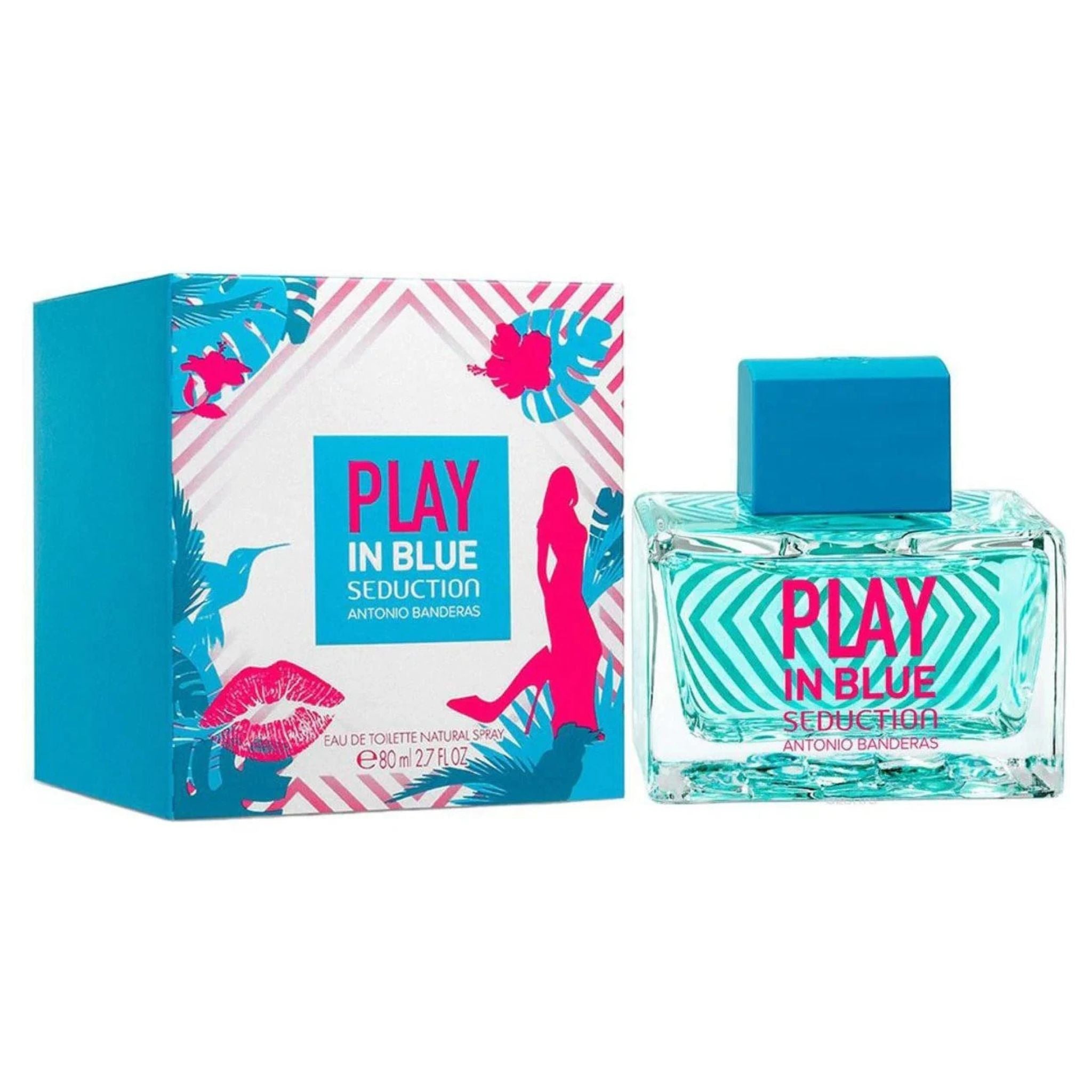 Antonio Banderas Blue Seduction Play 2.7oz Women EDT by Antonio Banderas