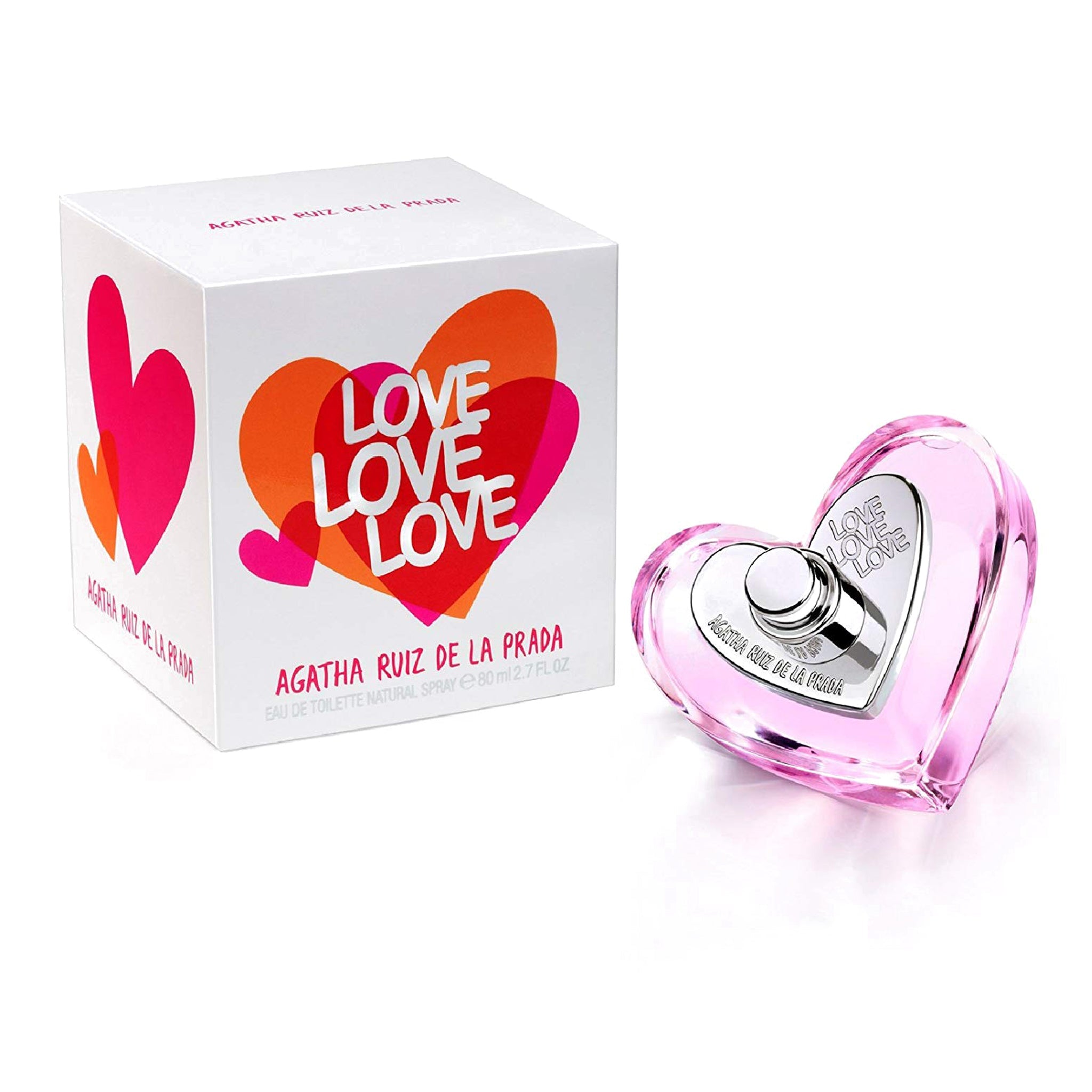 Agatha Ruiz De La Prada Love Love 2.7oz Women EDT Spray by Agatha Ruiz