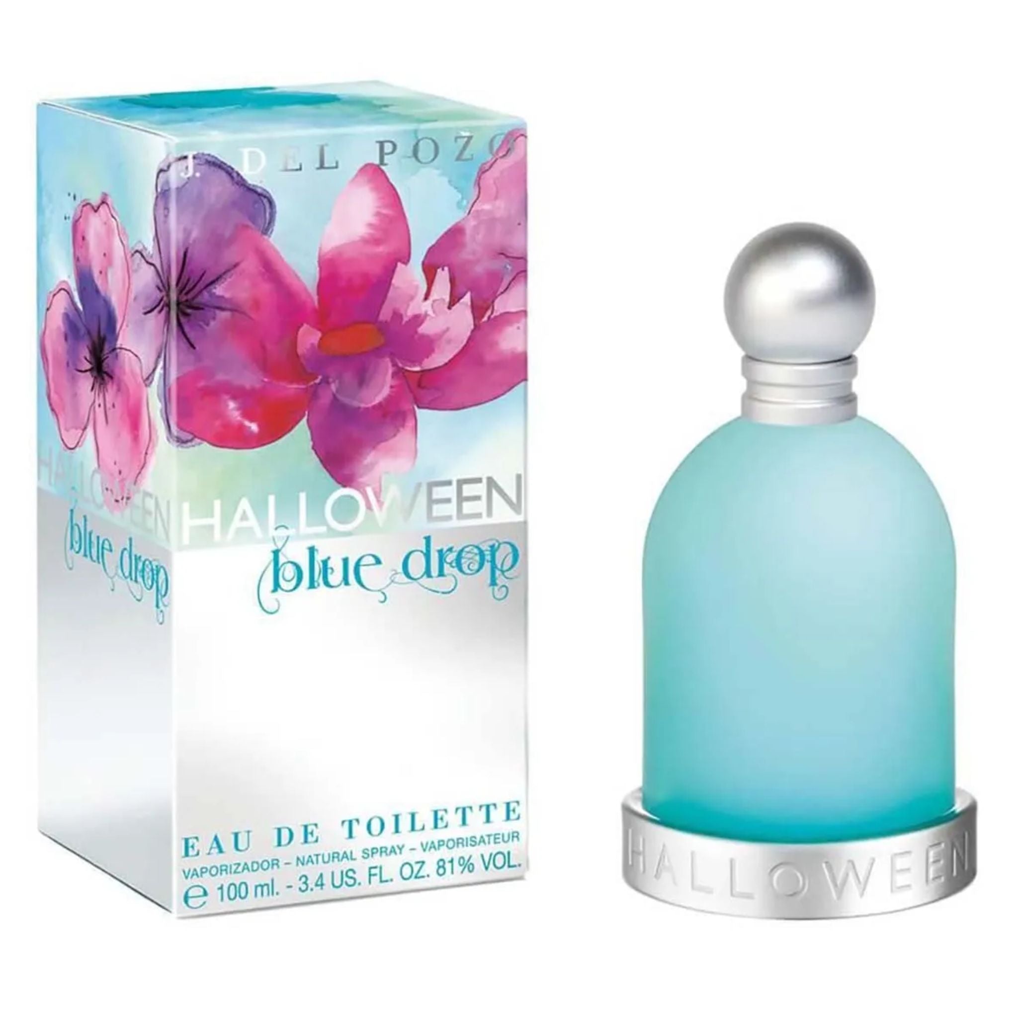 Jesus Del Pozo Halloween Blue Drop 3.4oz Women EDT Spray by Jesus Del Pozo