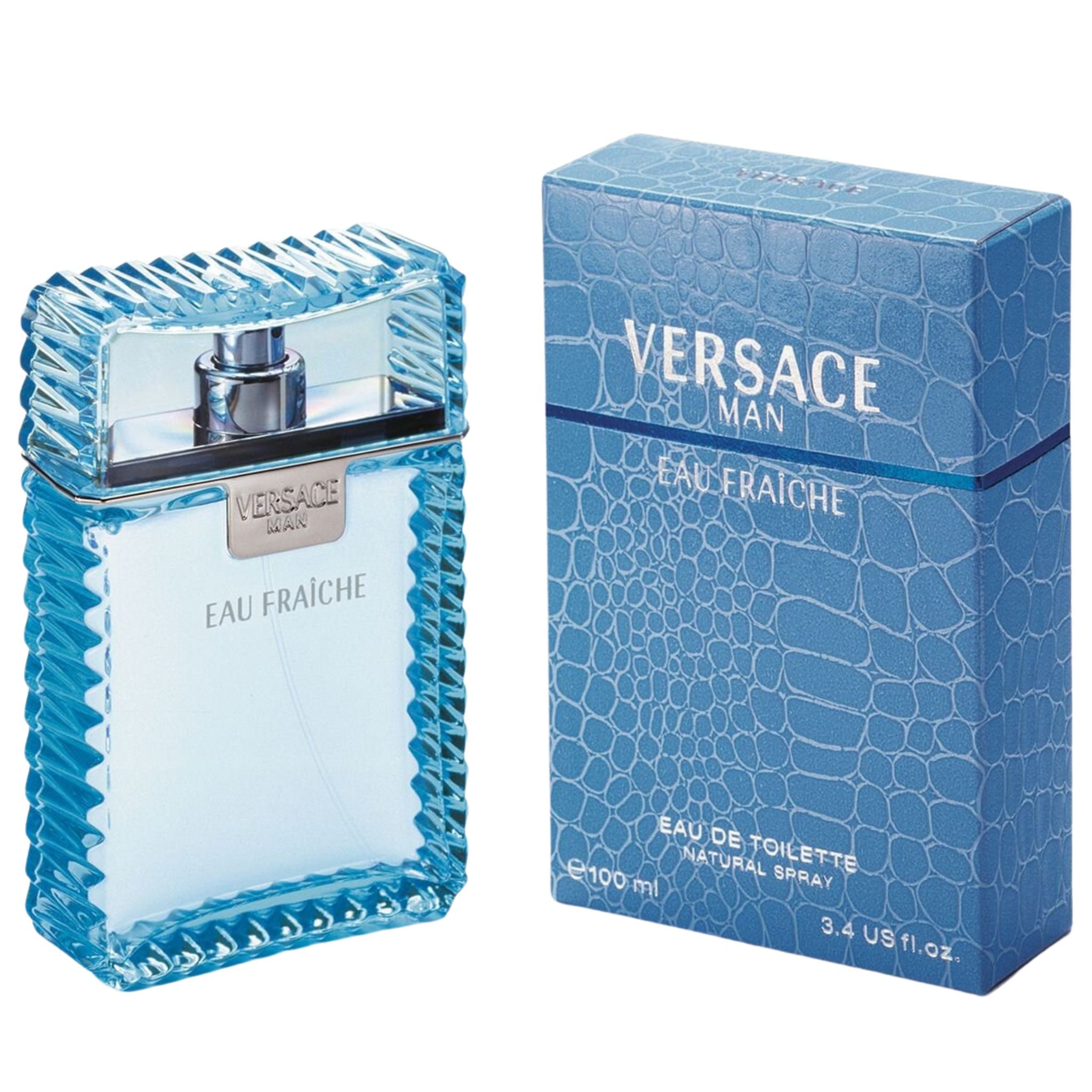 Versace Man Fraiche 3.4oz Men EDT Spray by Versace